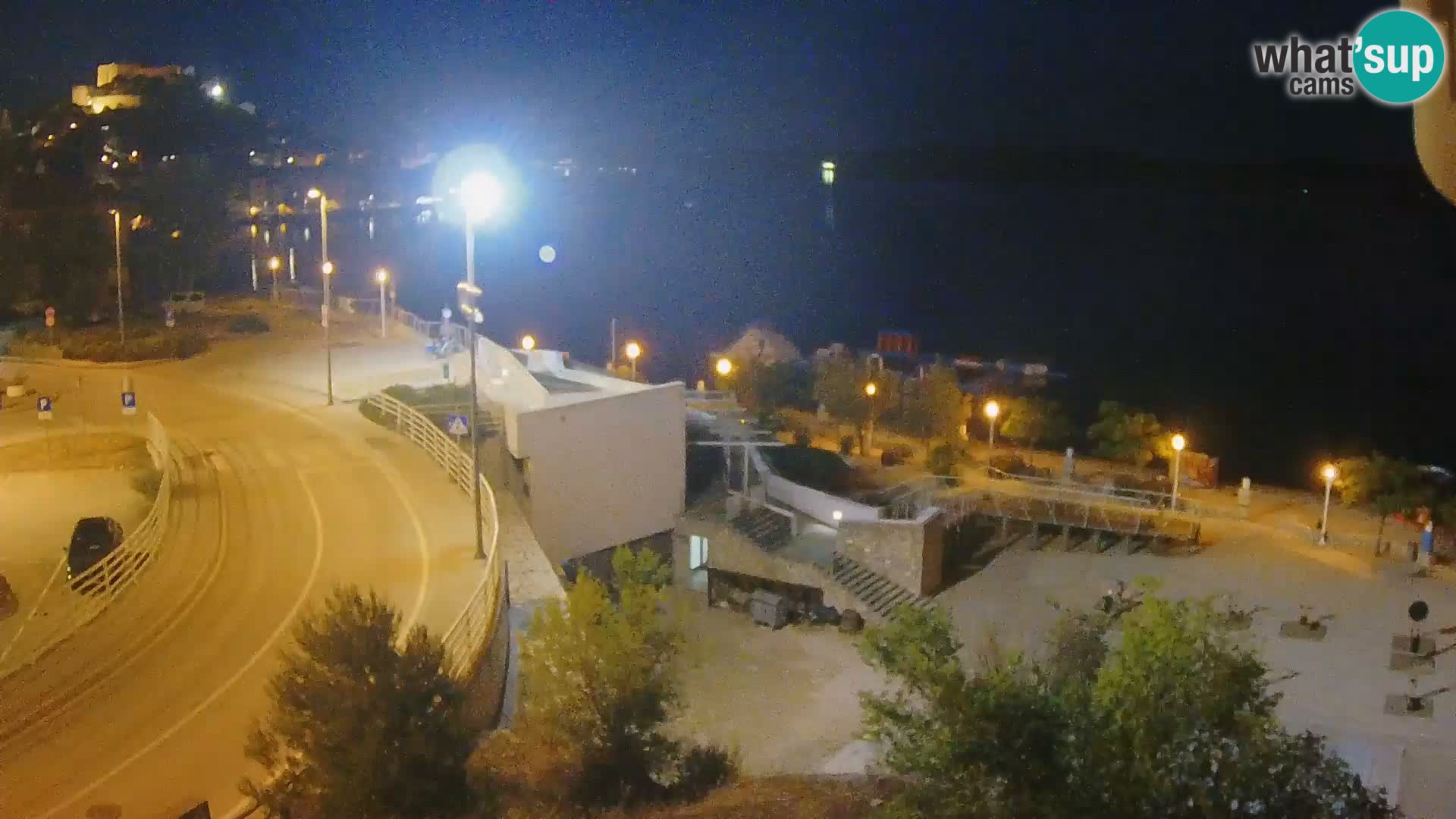 Šibenik webcam Beach Banj