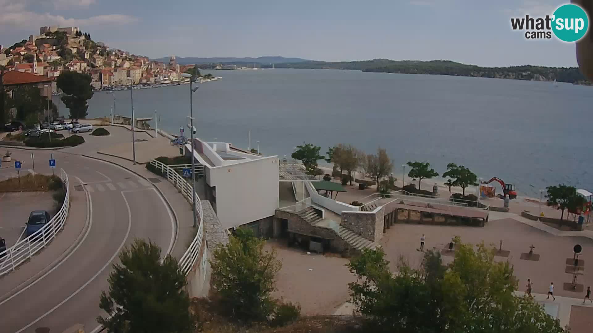 Šibenik webcam Beach Banj