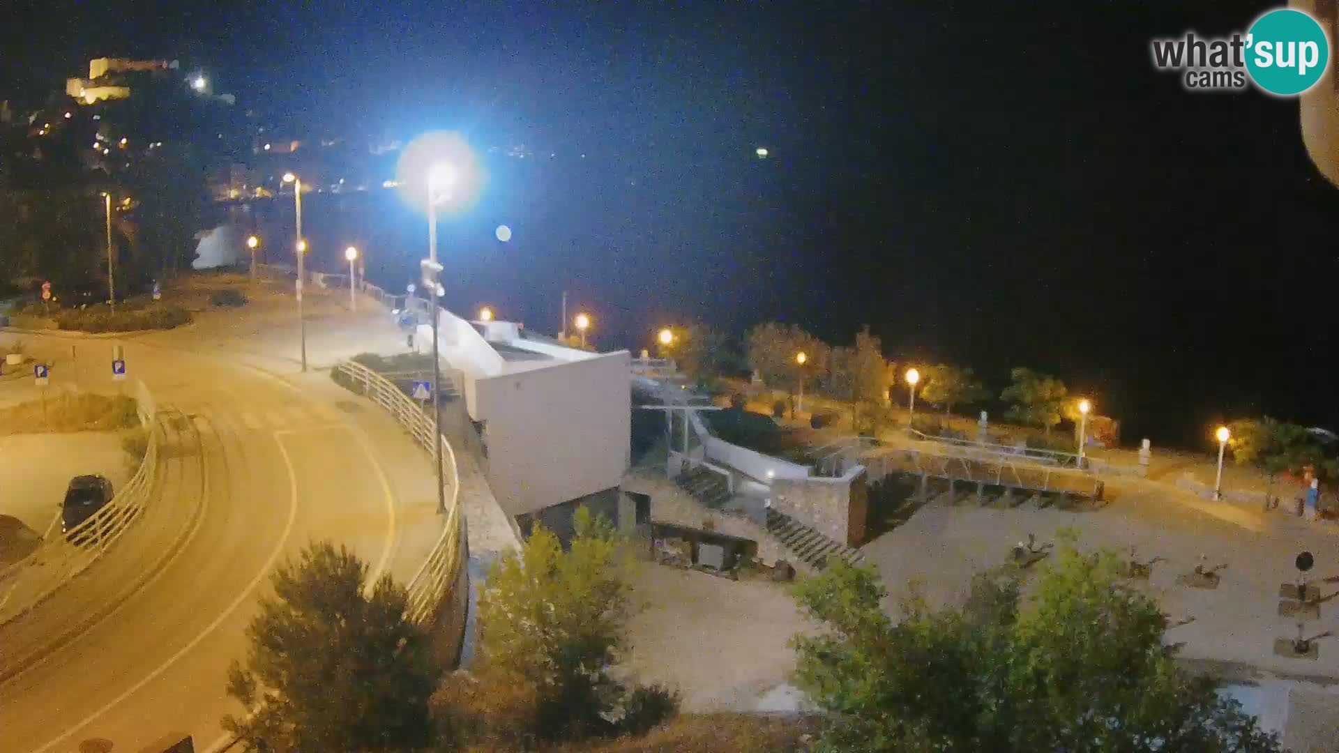 Šibenik webcam Beach Banj