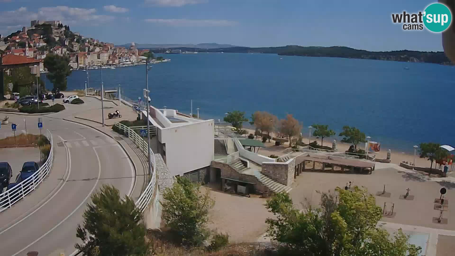 Livecam Sibenico spiaggia Banj