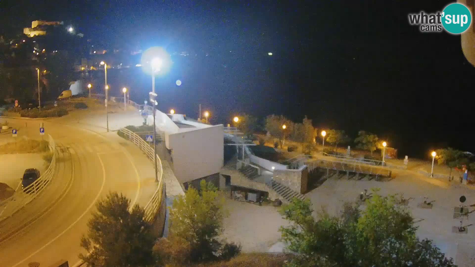 Šibenik webcam Beach Banj