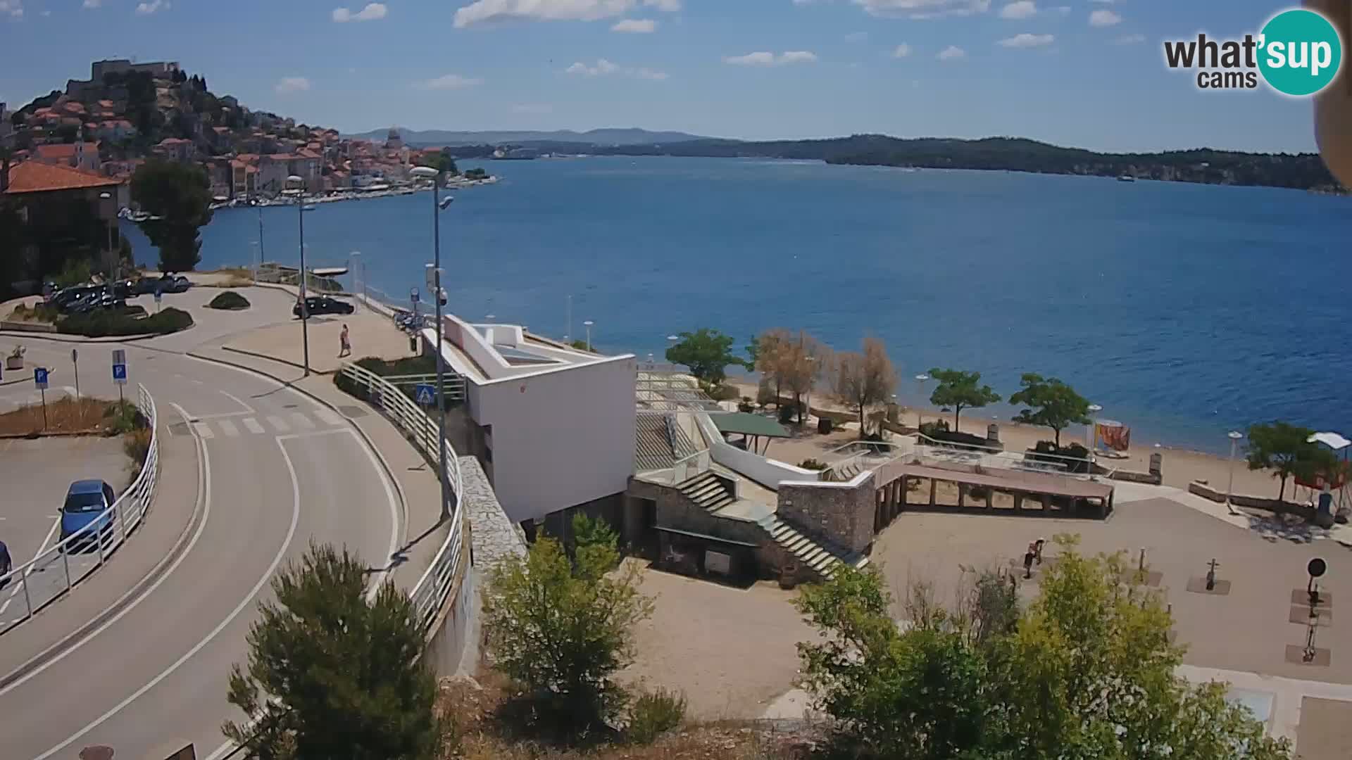 Webcam Šibenik Strand Banj