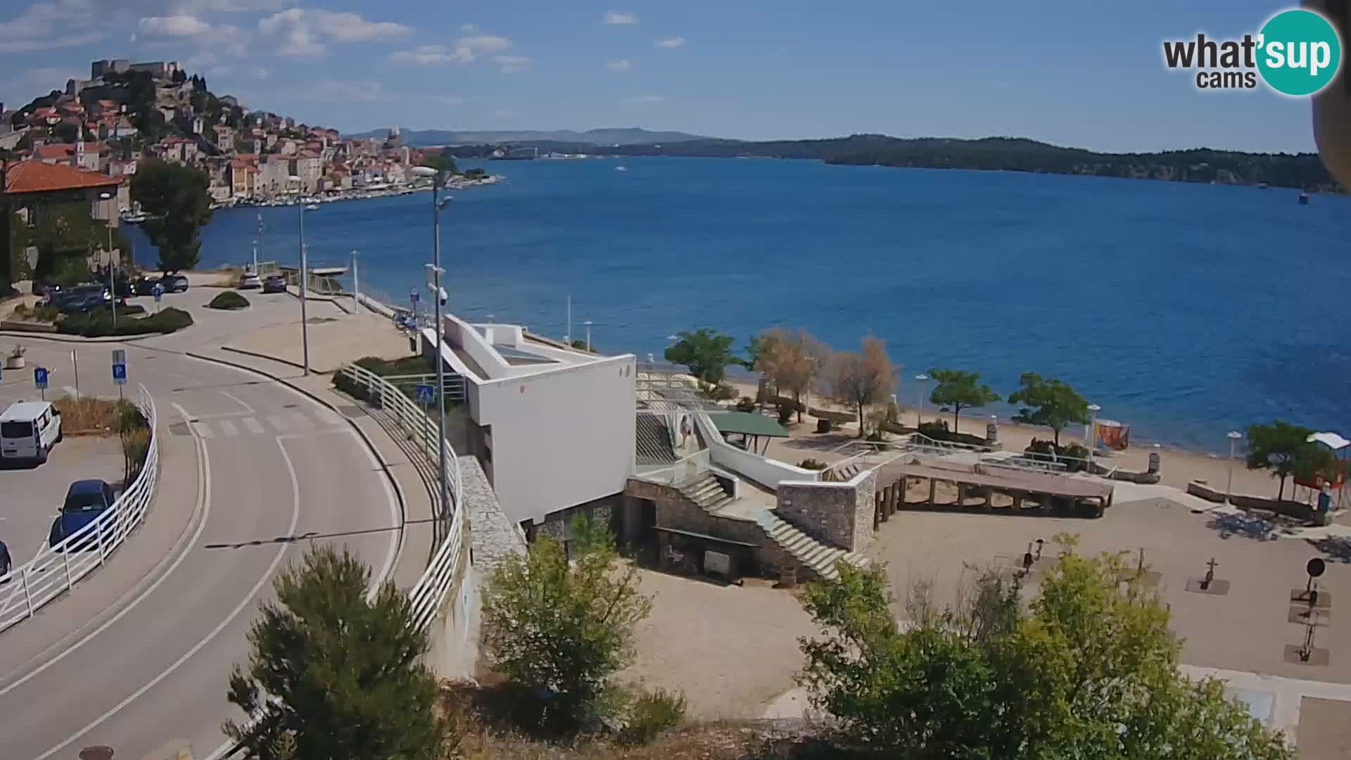 Web kamera Šibenik plaža Banj