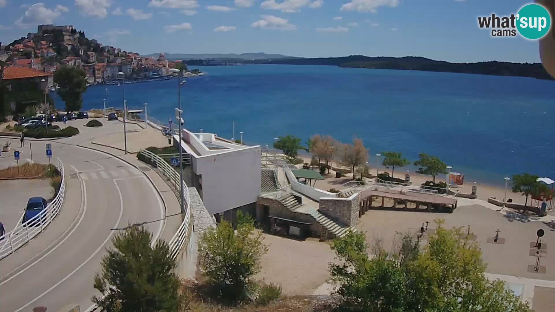 Webcam Šibenik Strand Banj