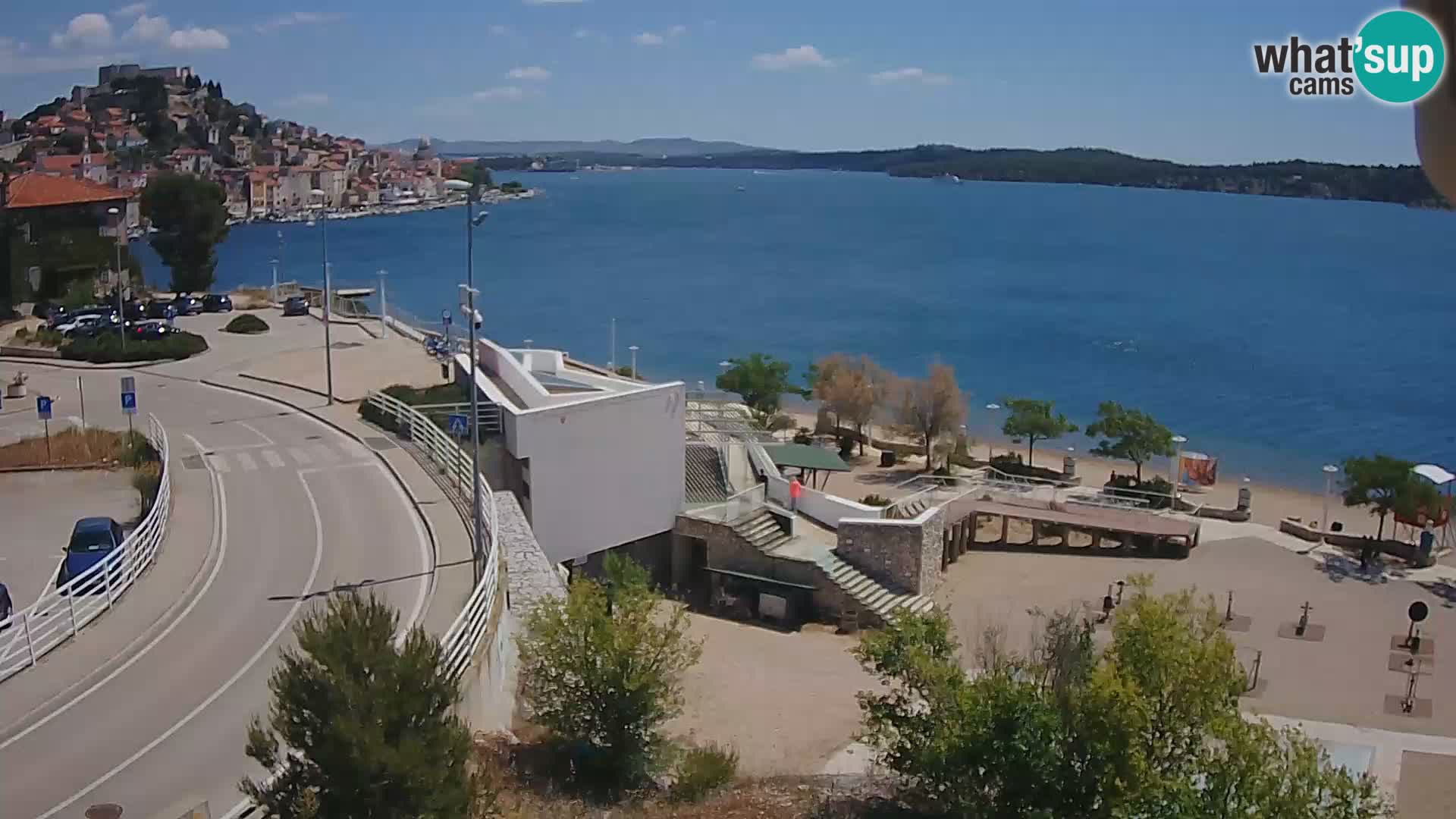 Webcam Šibenik Strand Banj