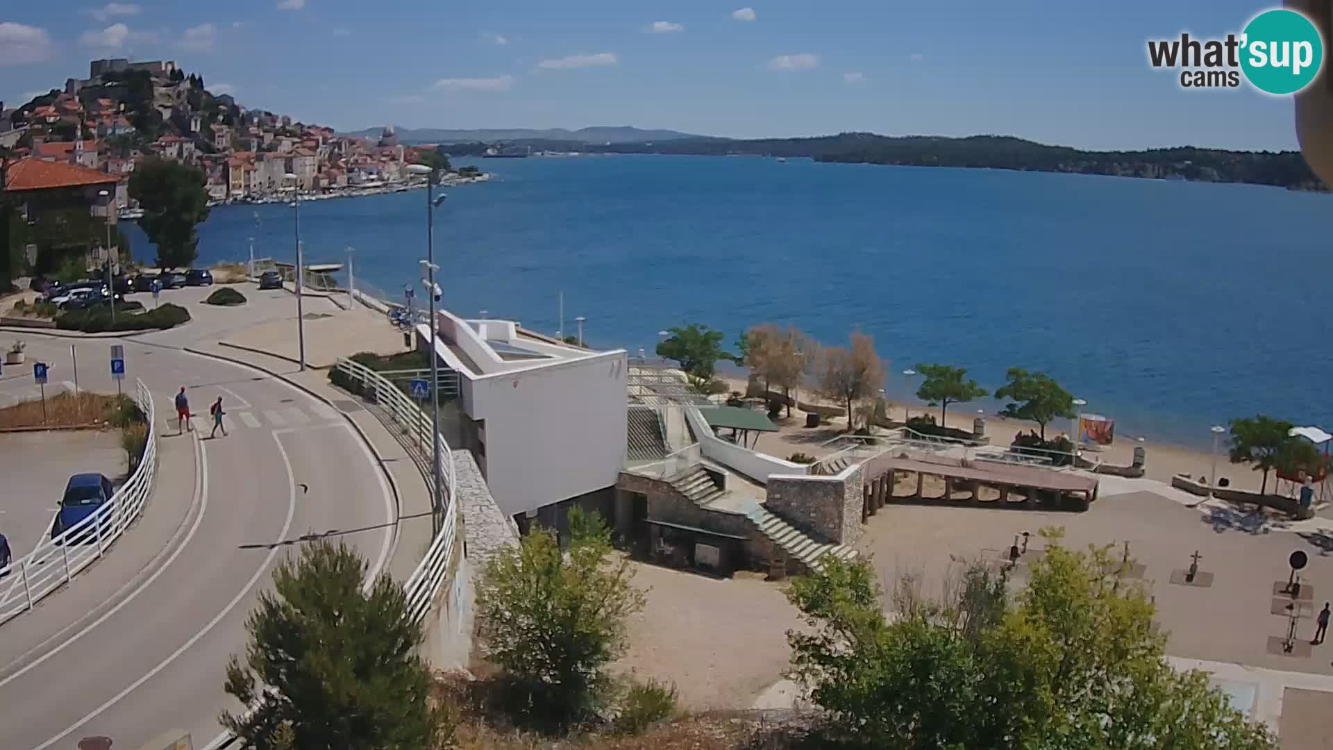 Webcam Šibenik Strand Banj