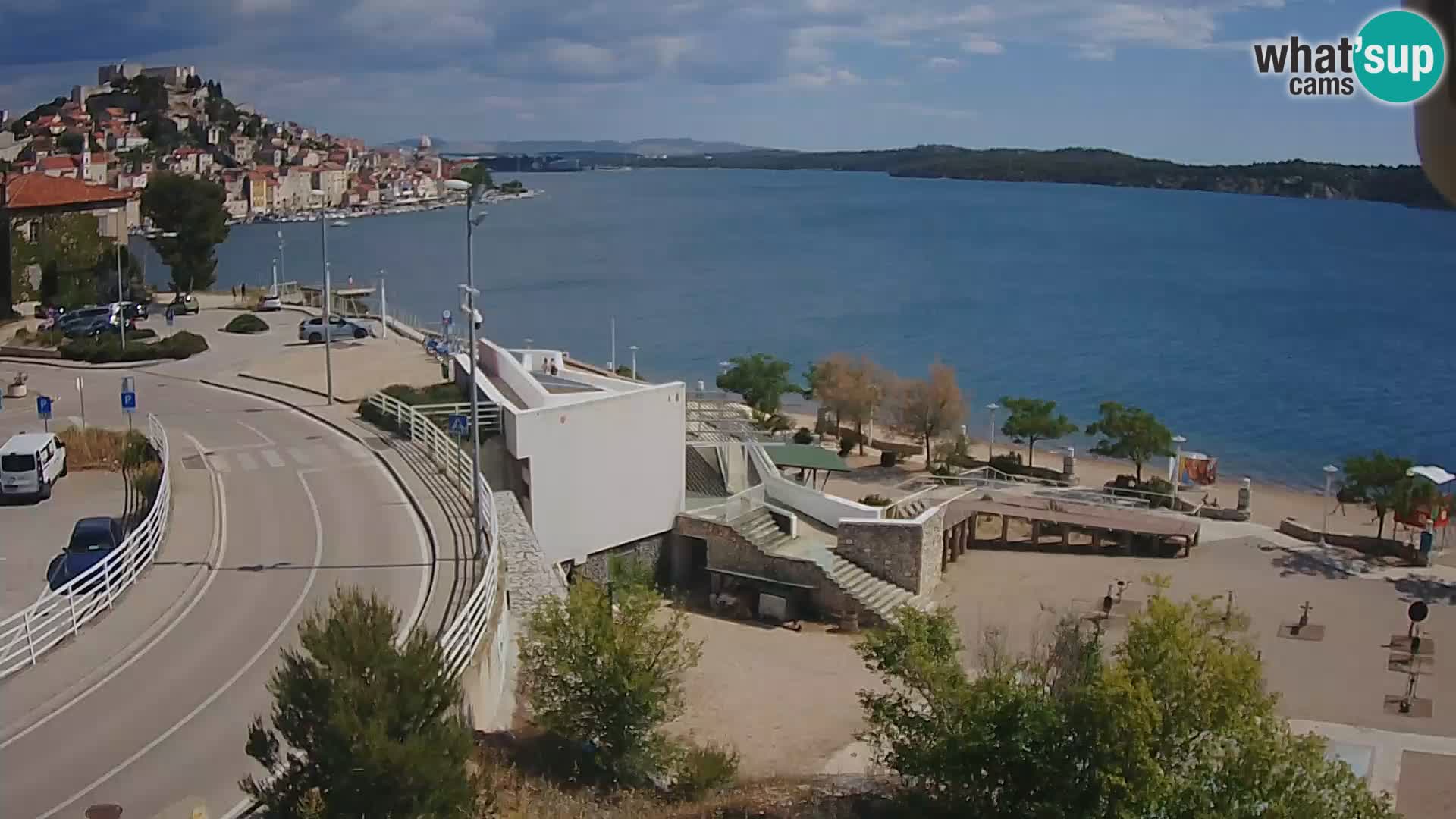 Web kamera Šibenik plaža Banj