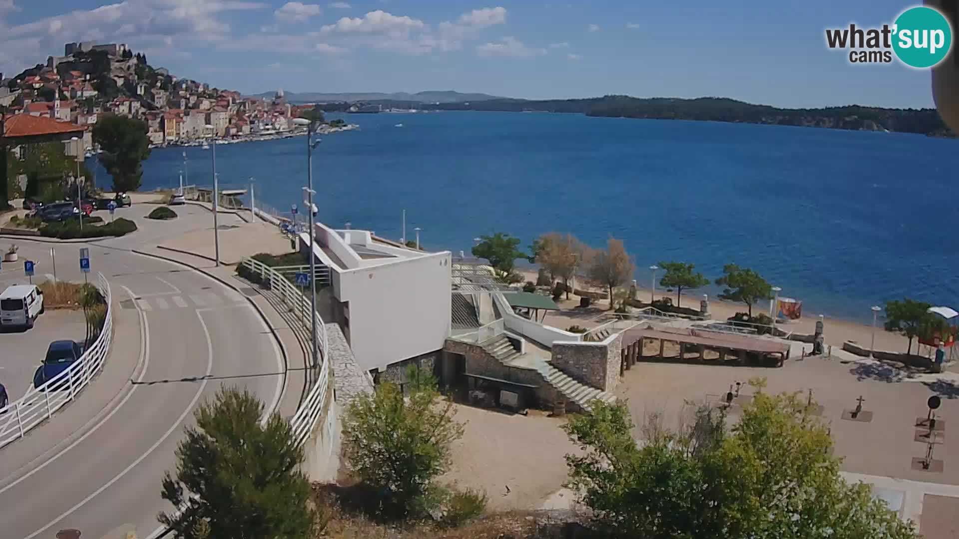 Kamera v živo Šibenik plaža Banj