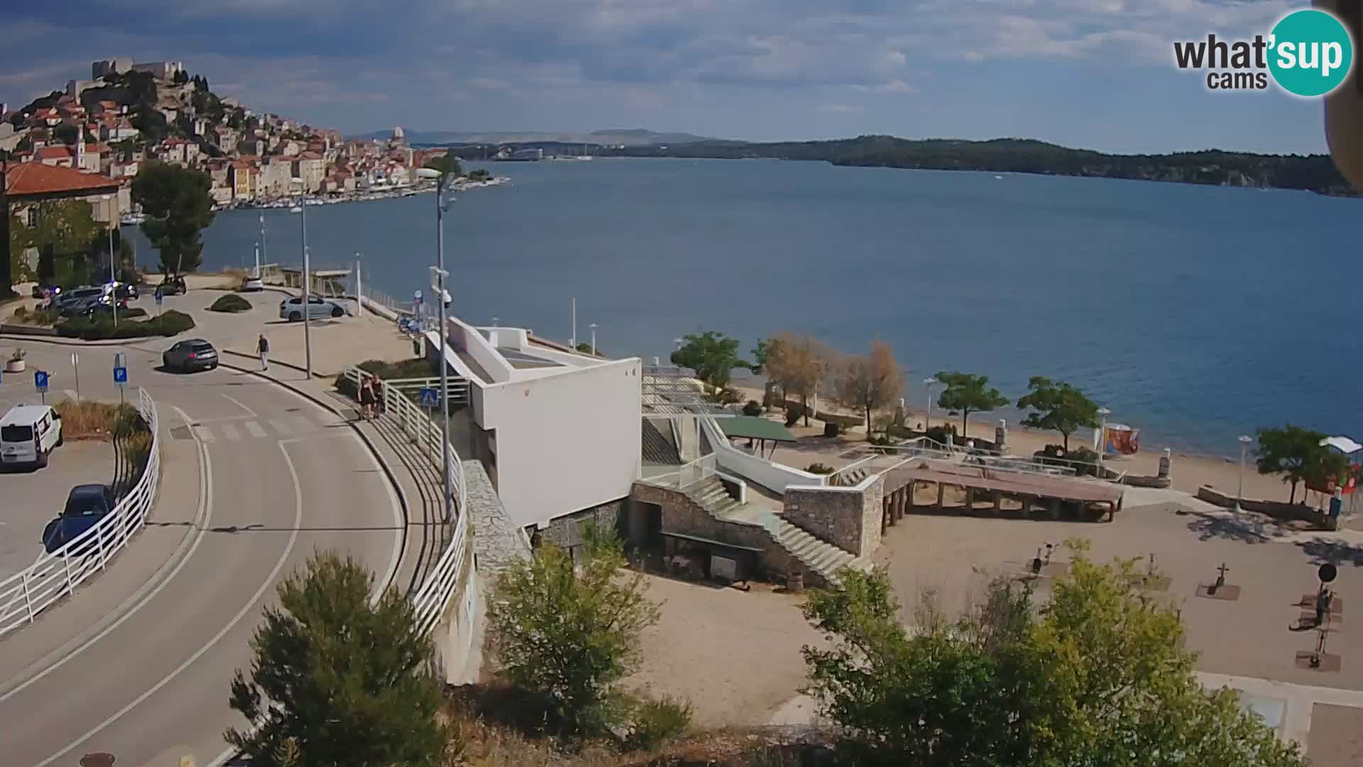 Kamera v živo Šibenik plaža Banj