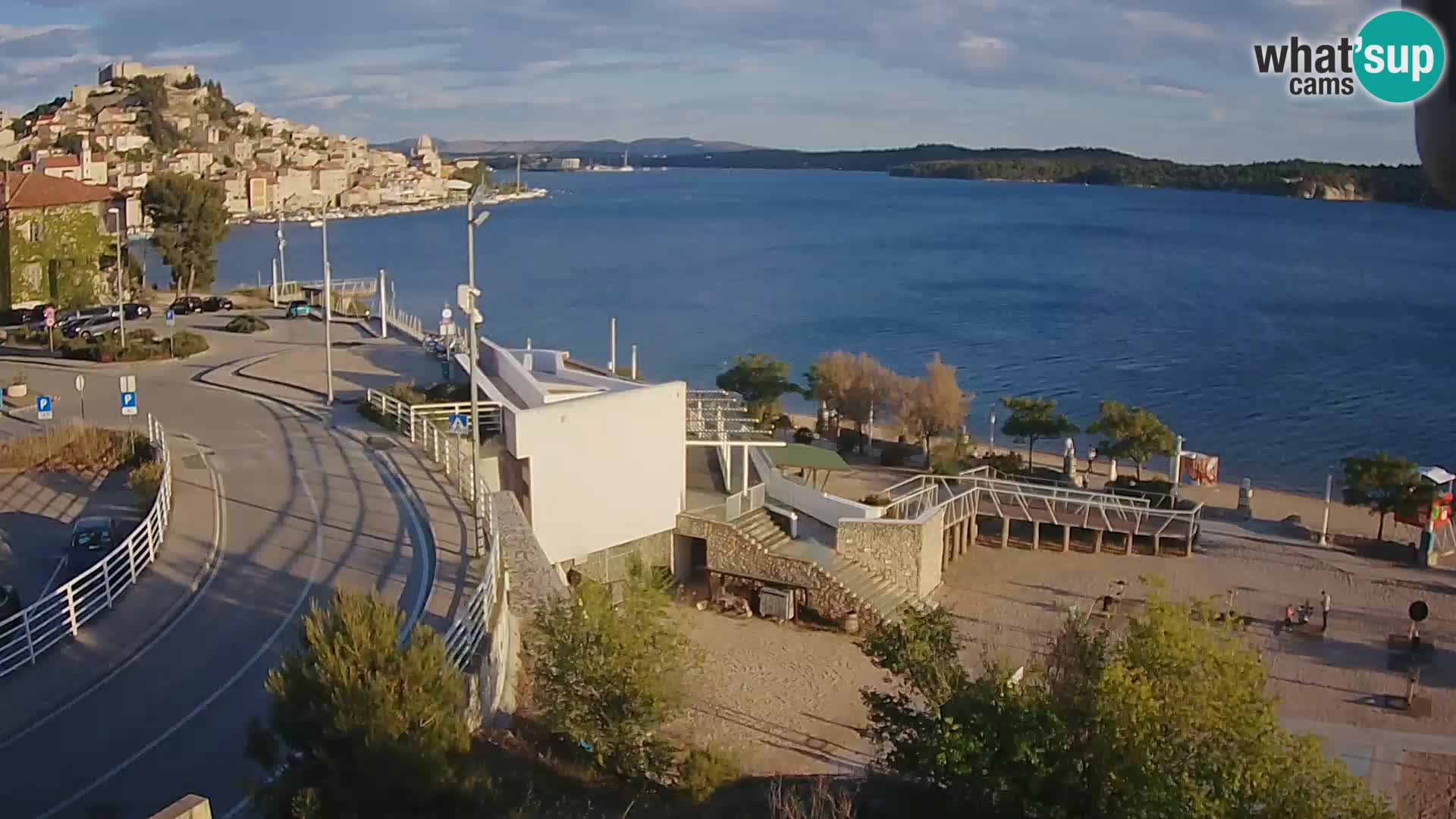 Live Cam Šibenik plage Banj