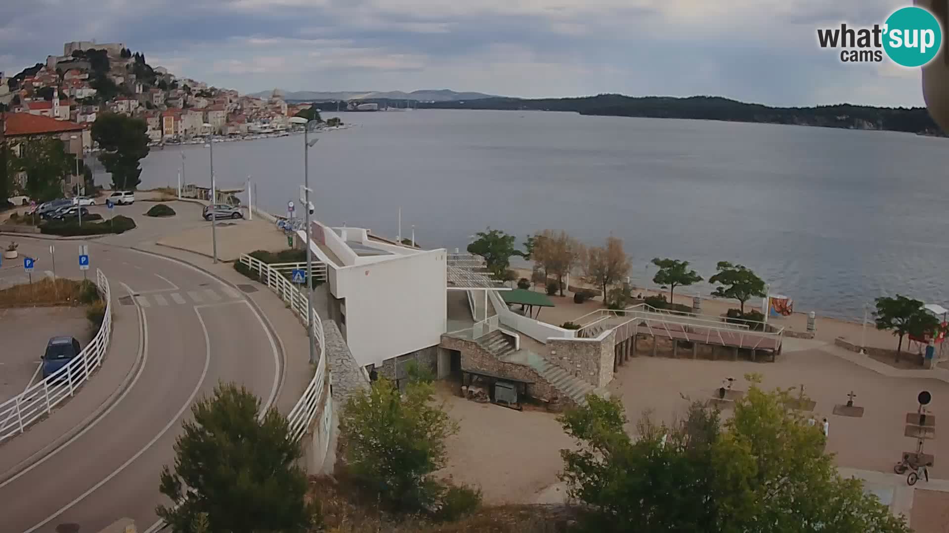 Web kamera Šibenik plaža Banj