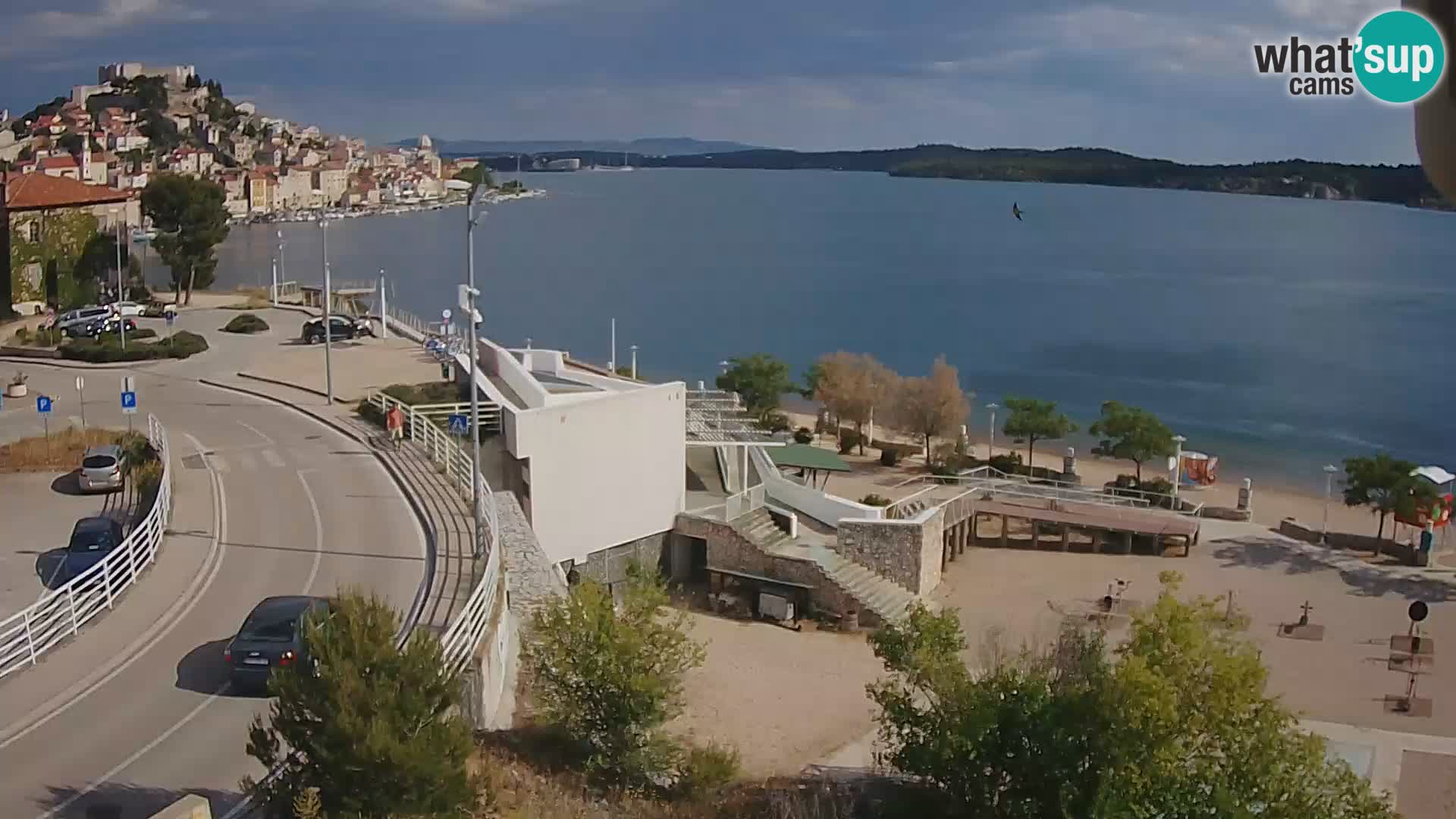 Livecam Sibenico spiaggia Banj