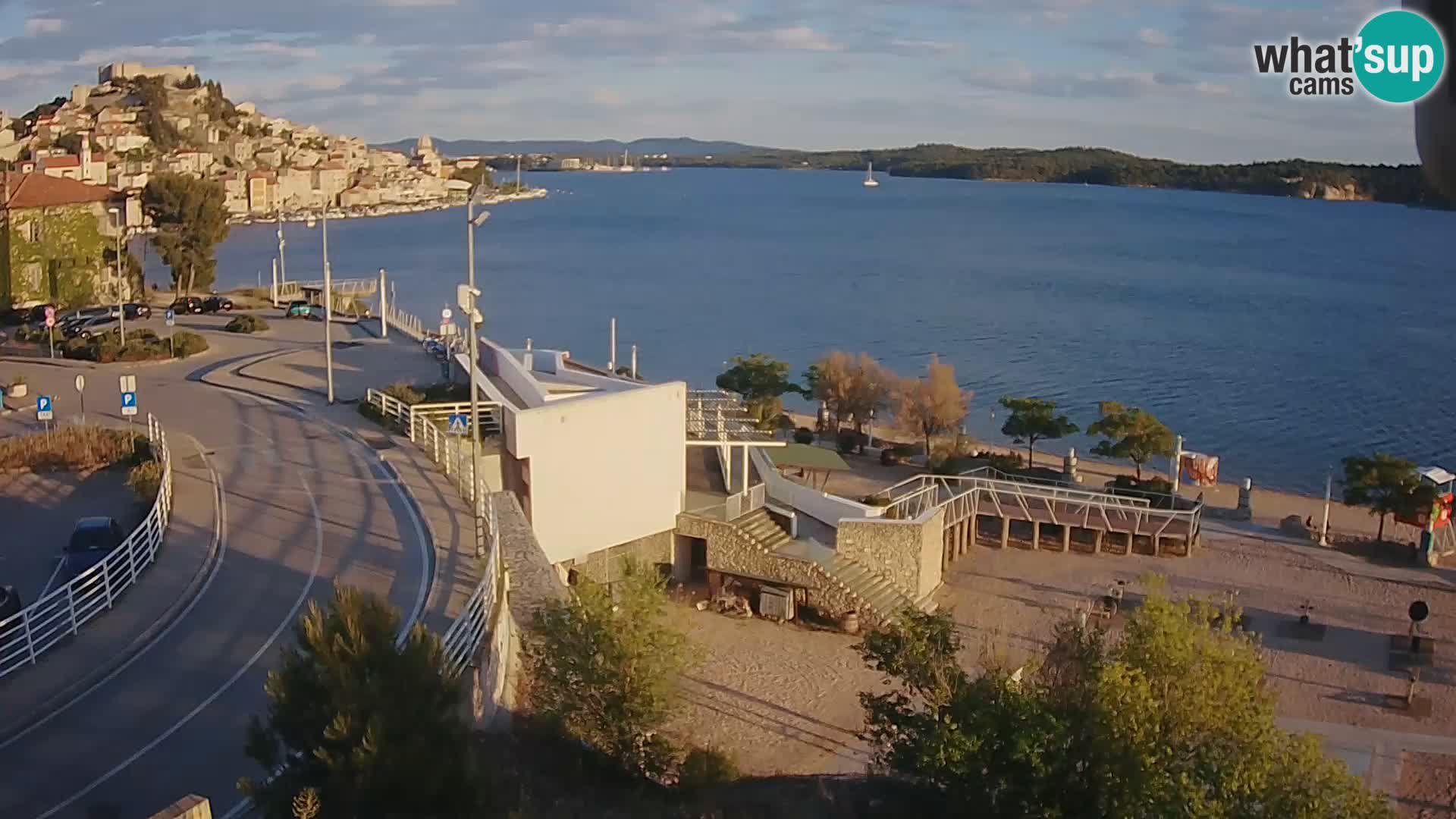 Web kamera Šibenik plaža Banj