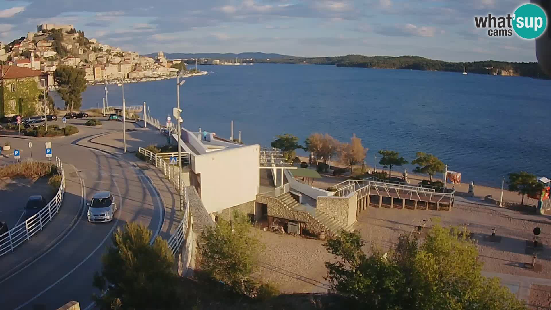 Kamera v živo Šibenik plaža Banj