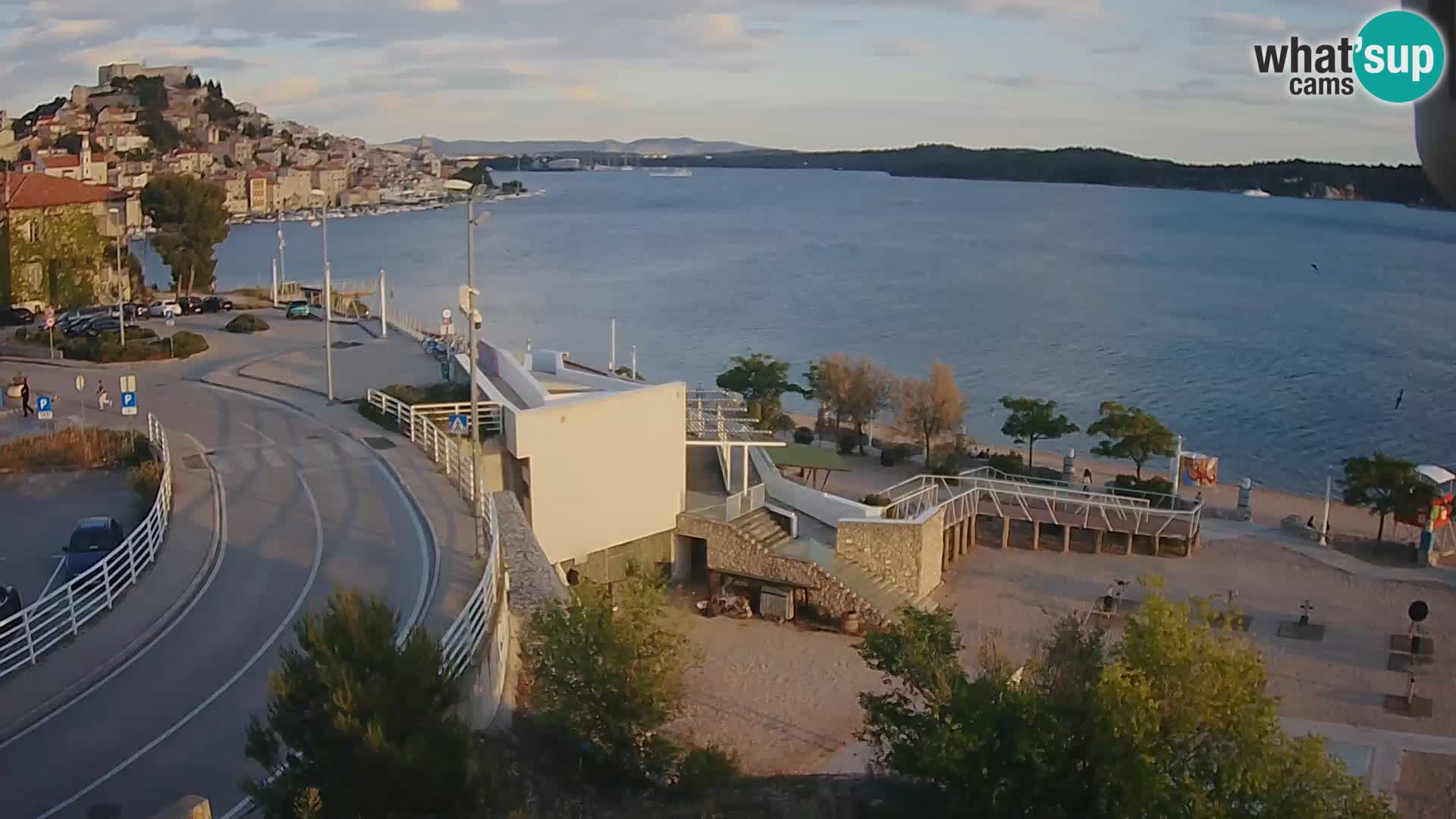 Kamera v živo Šibenik plaža Banj