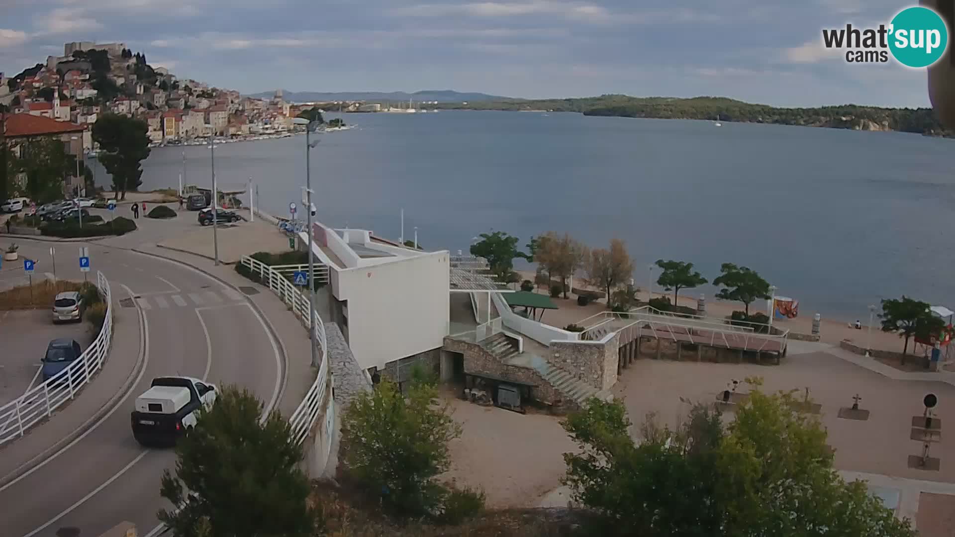 Kamera v živo Šibenik plaža Banj
