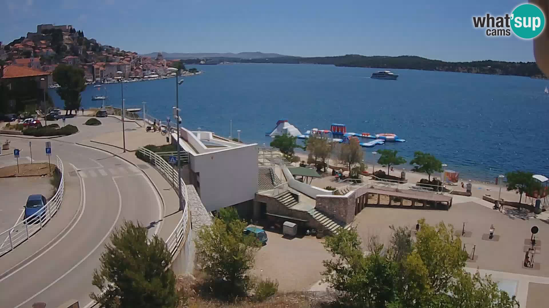 Kamera v živo Šibenik plaža Banj