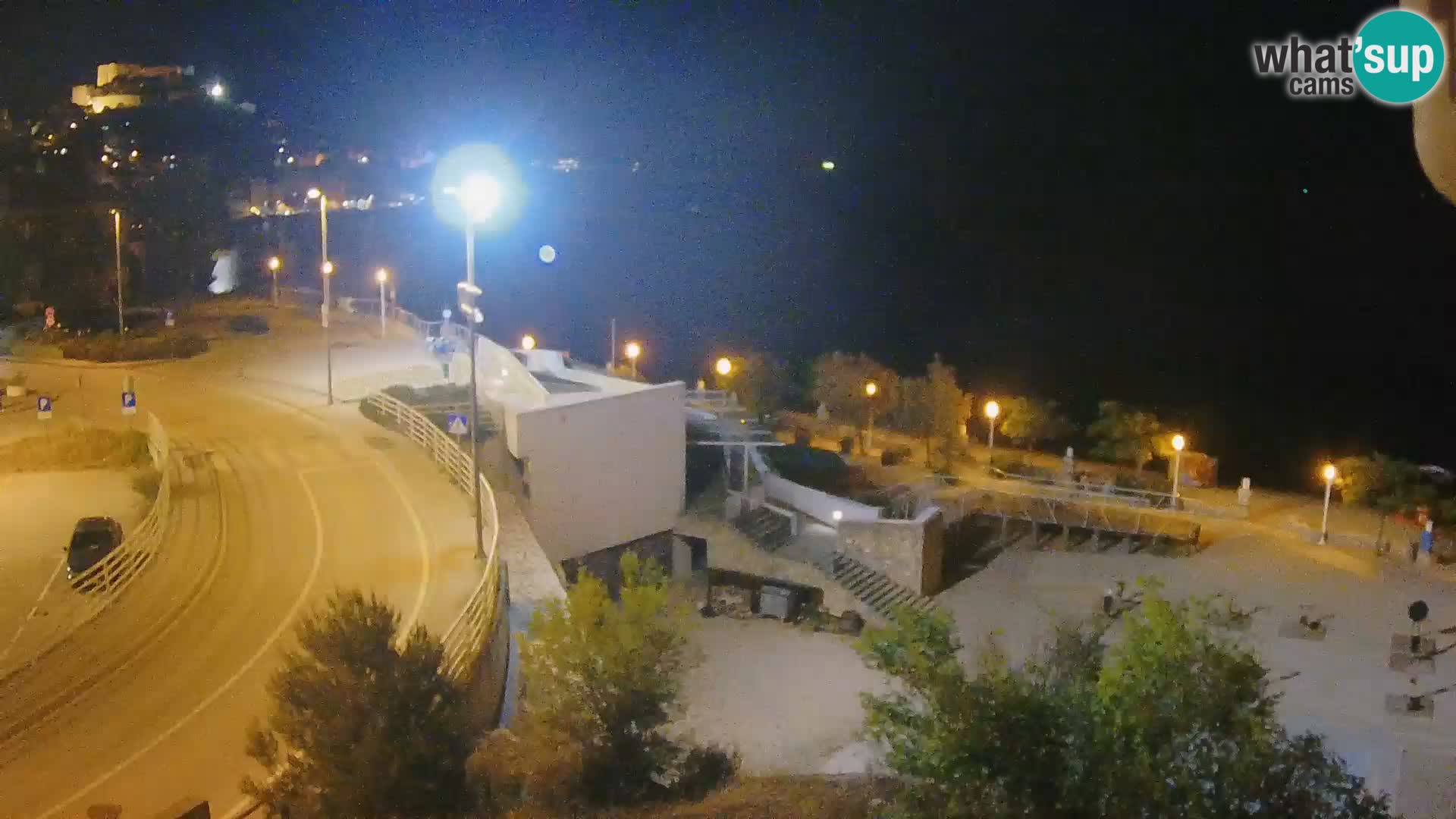 Livecam Sibenico spiaggia Banj