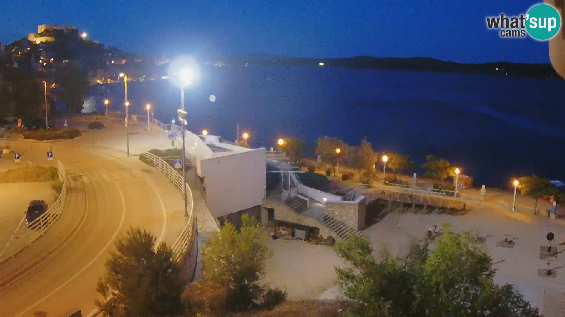 Live Cam Šibenik plage Banj