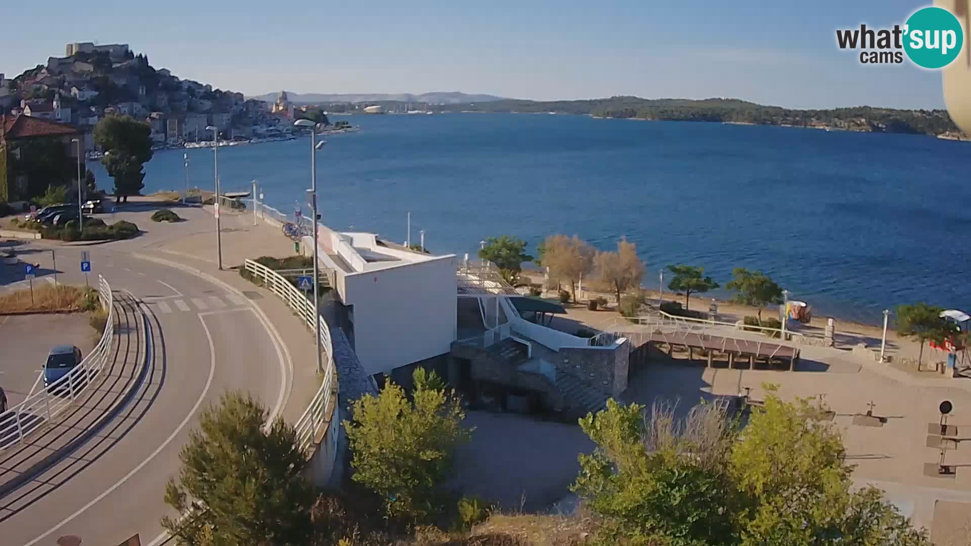 Šibenik webcam Beach Banj