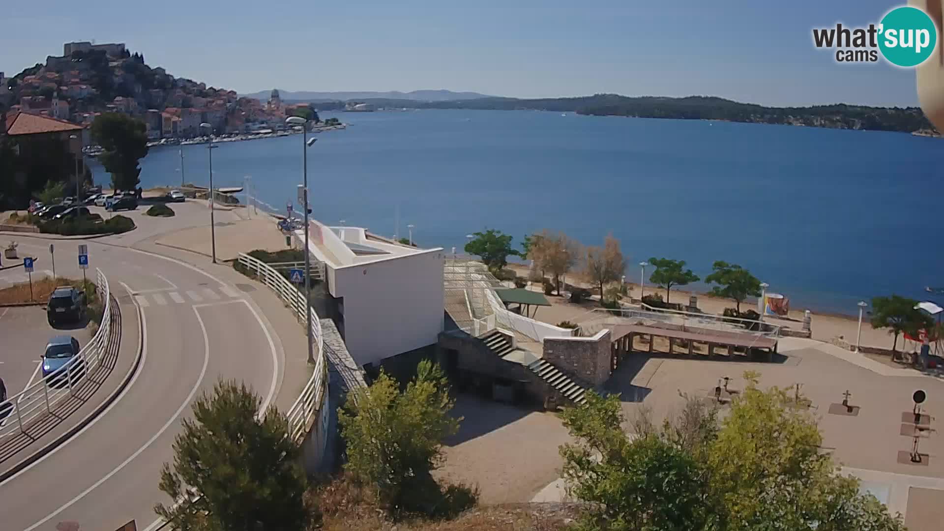 Live Cam Šibenik plage Banj