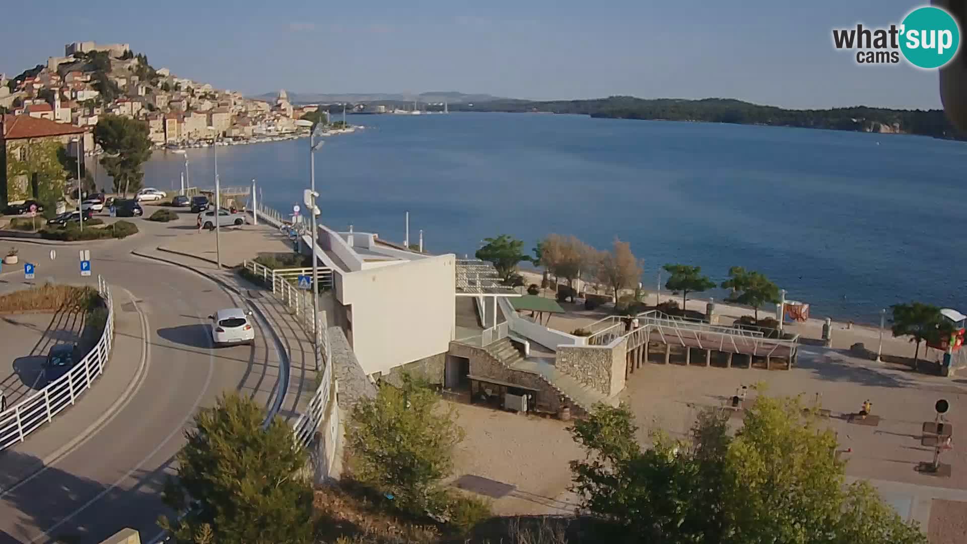 Live Cam Šibenik plage Banj