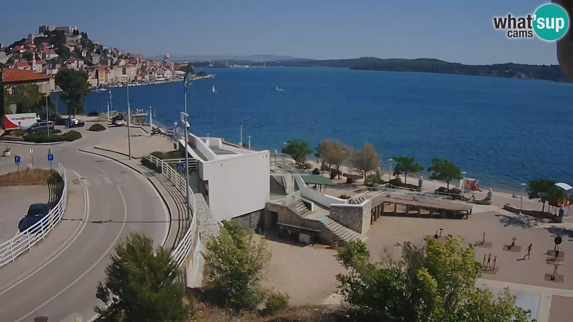 Live Cam Šibenik plage Banj