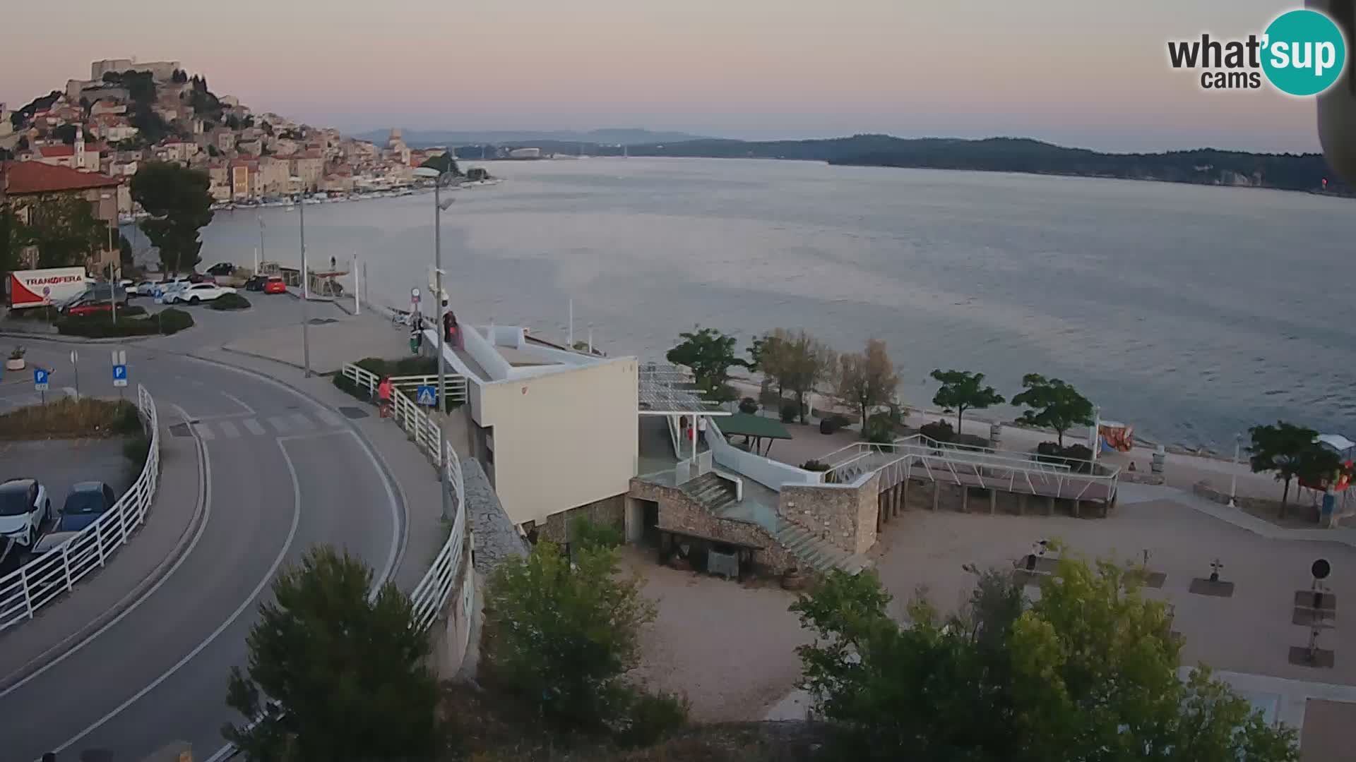 Šibenik webcam Beach Banj