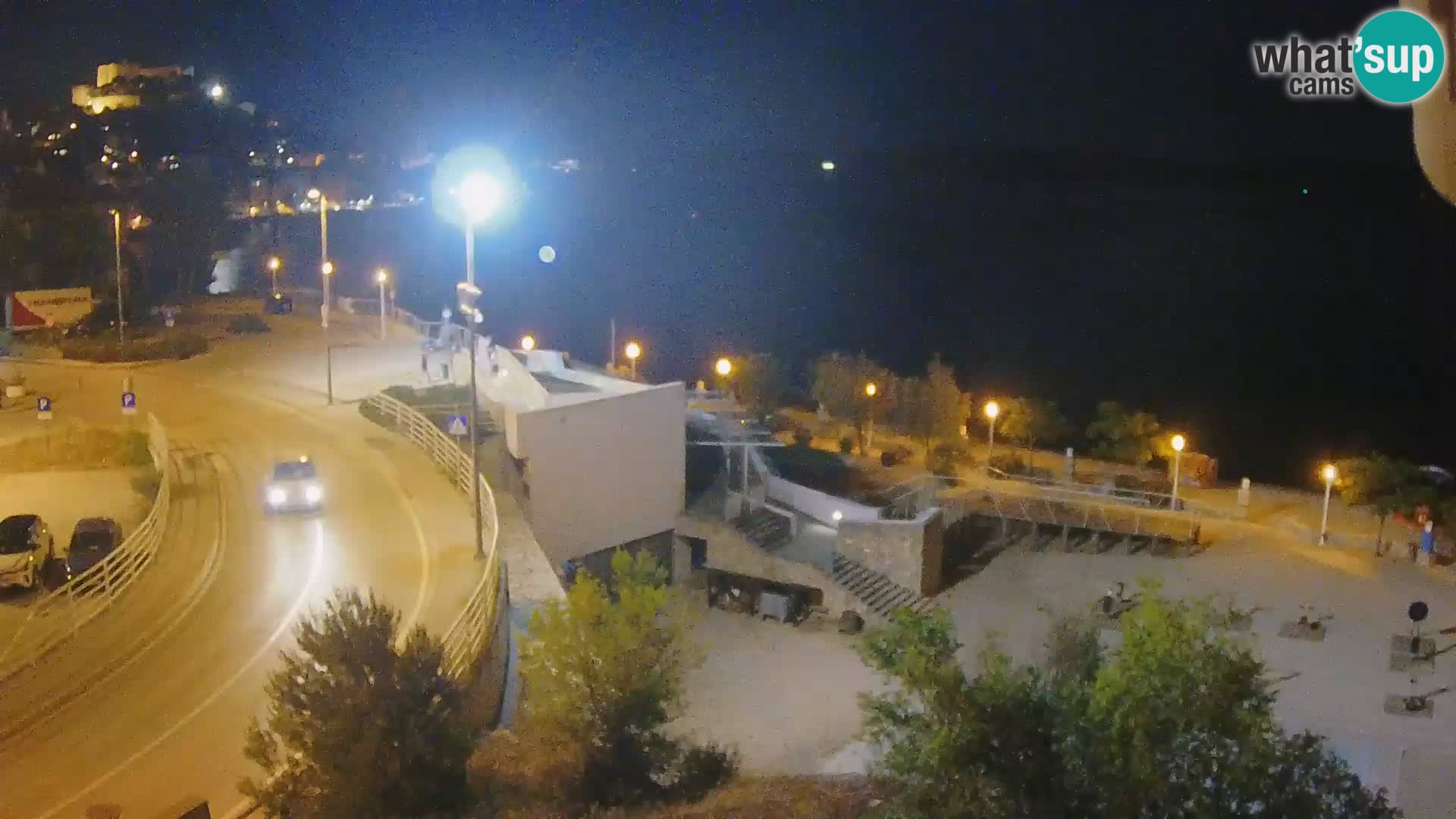 Šibenik webcam Beach Banj