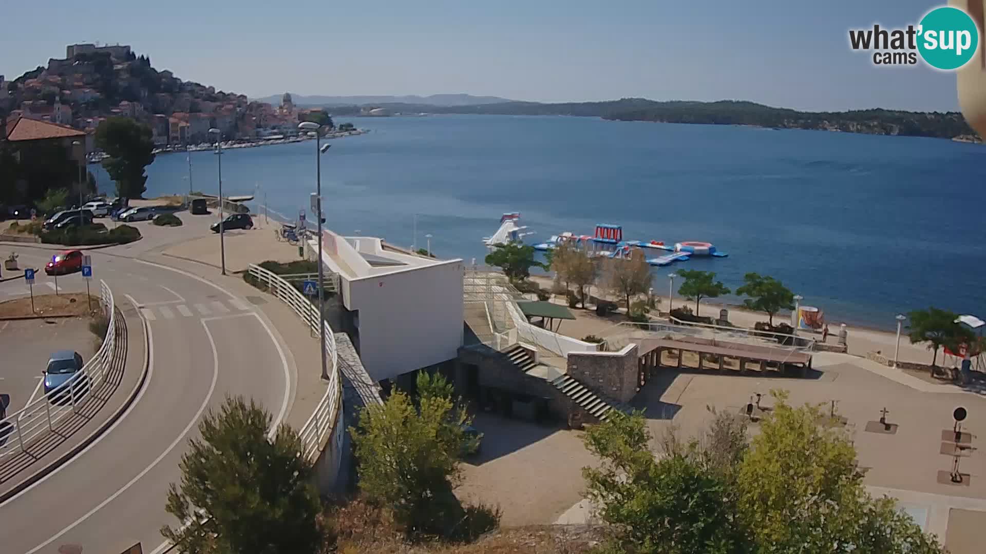 Kamera v živo Šibenik plaža Banj