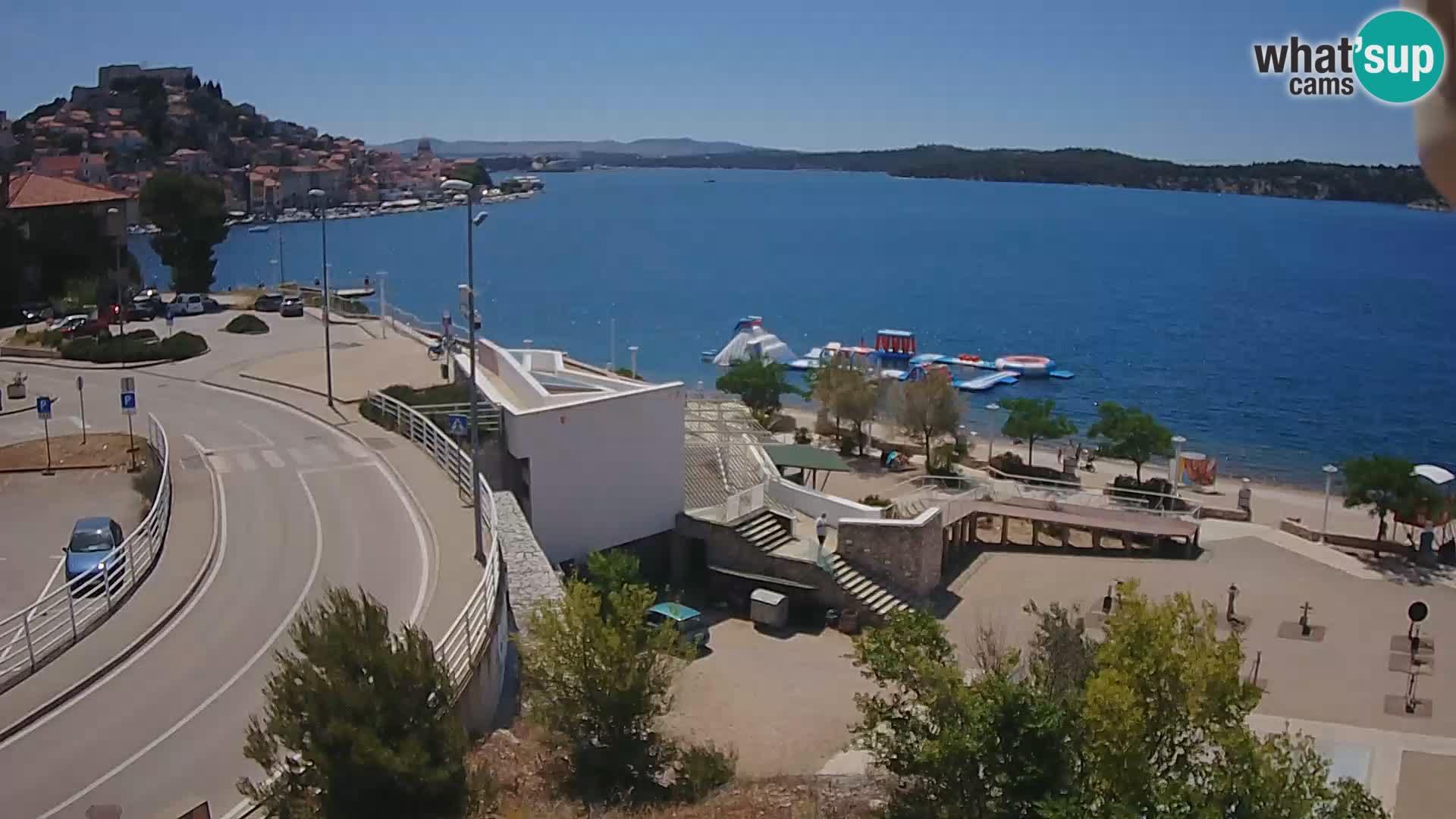 Livecam Sibenico spiaggia Banj