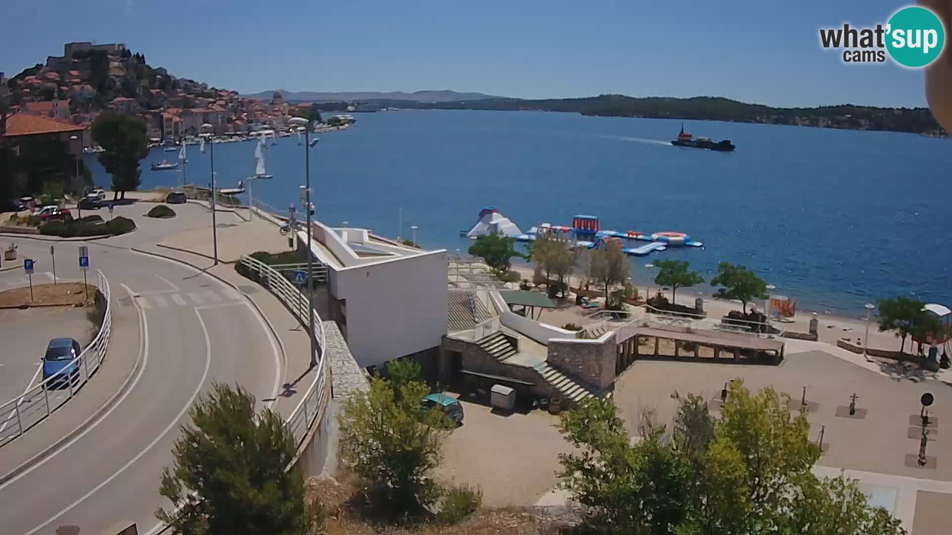 Live Cam Šibenik plage Banj
