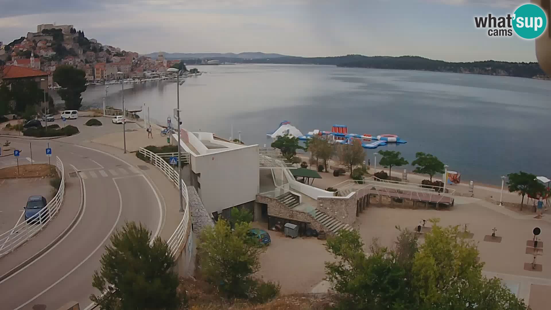 Web kamera Šibenik plaža Banj