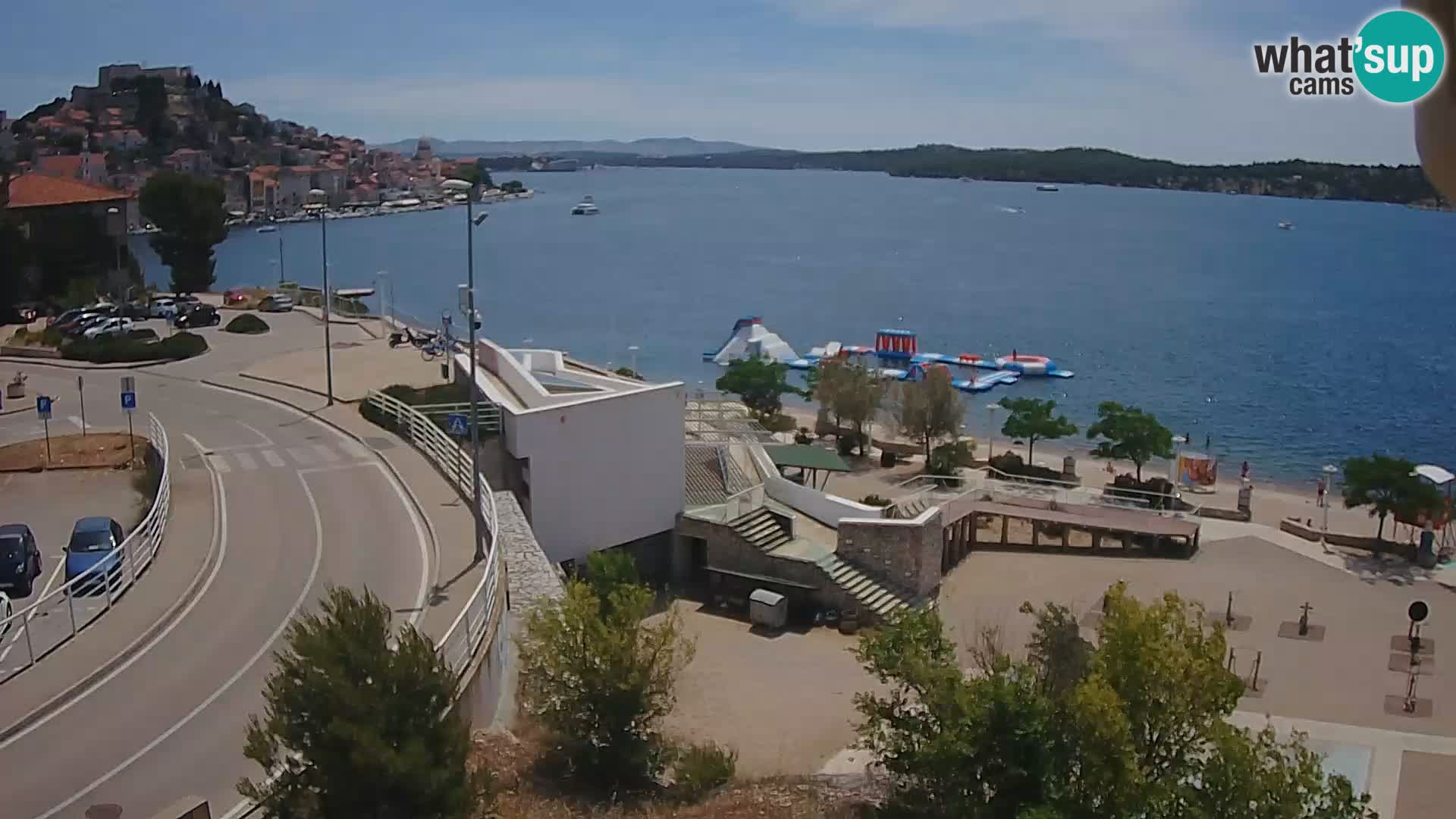 Live Cam Šibenik plage Banj