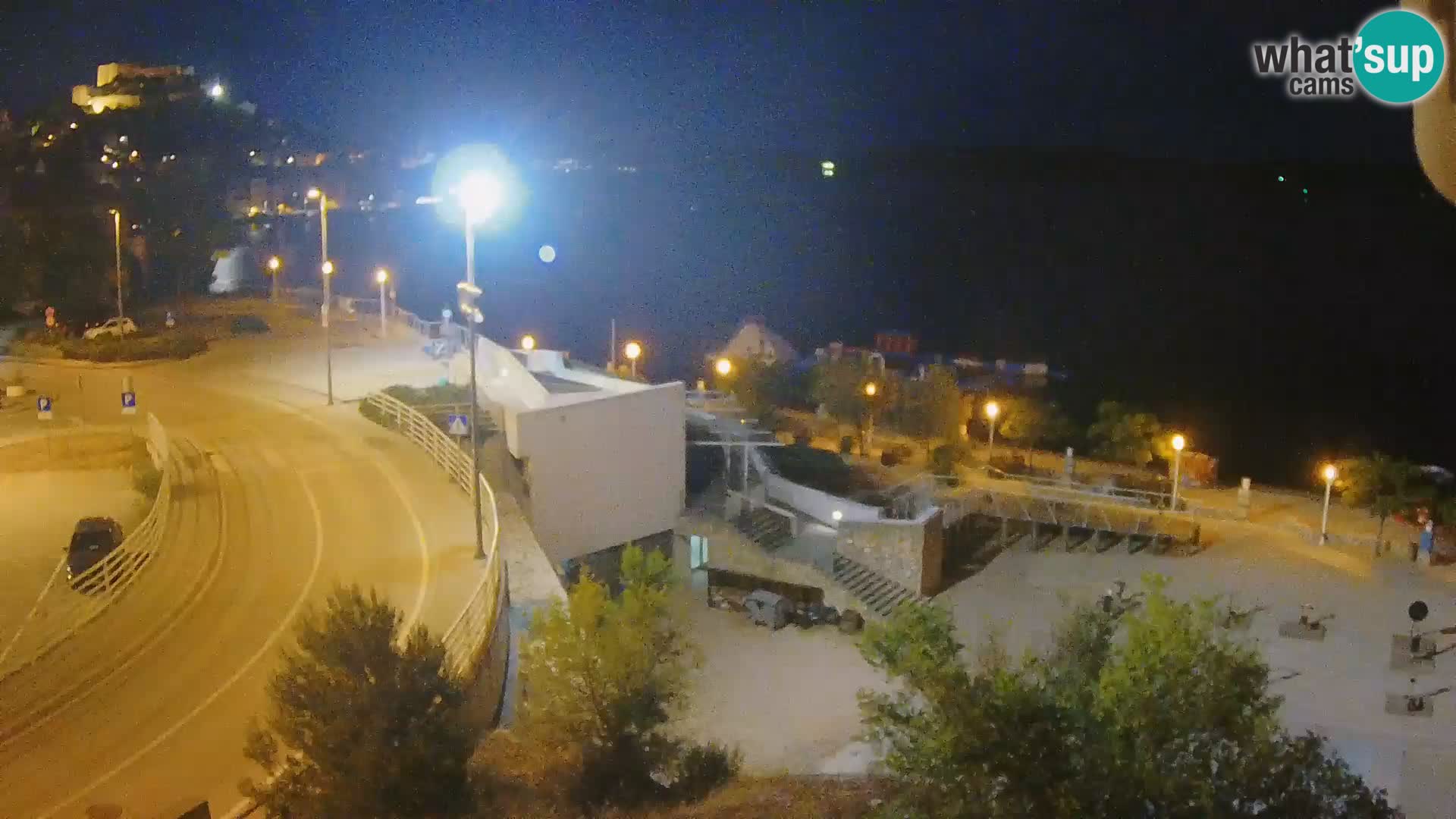 Šibenik webcam Beach Banj