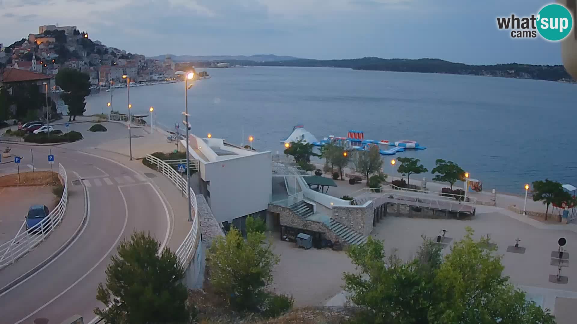 Web kamera Šibenik plaža Banj