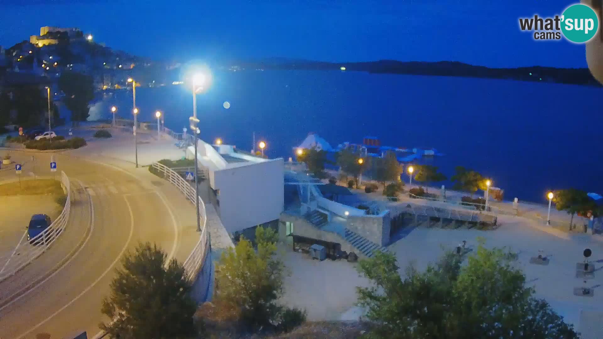 Web kamera Šibenik plaža Banj