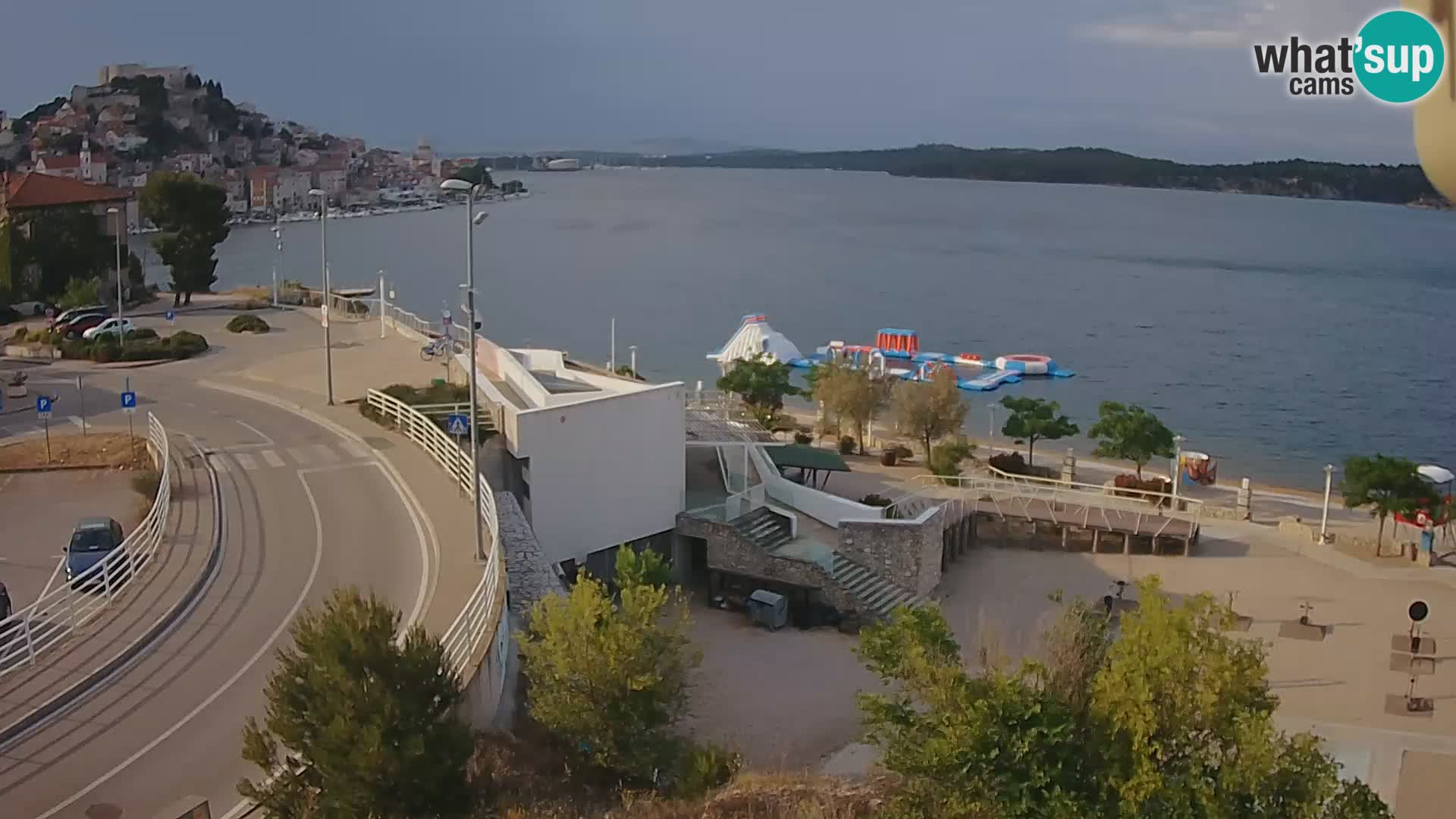 Live Cam Šibenik plage Banj