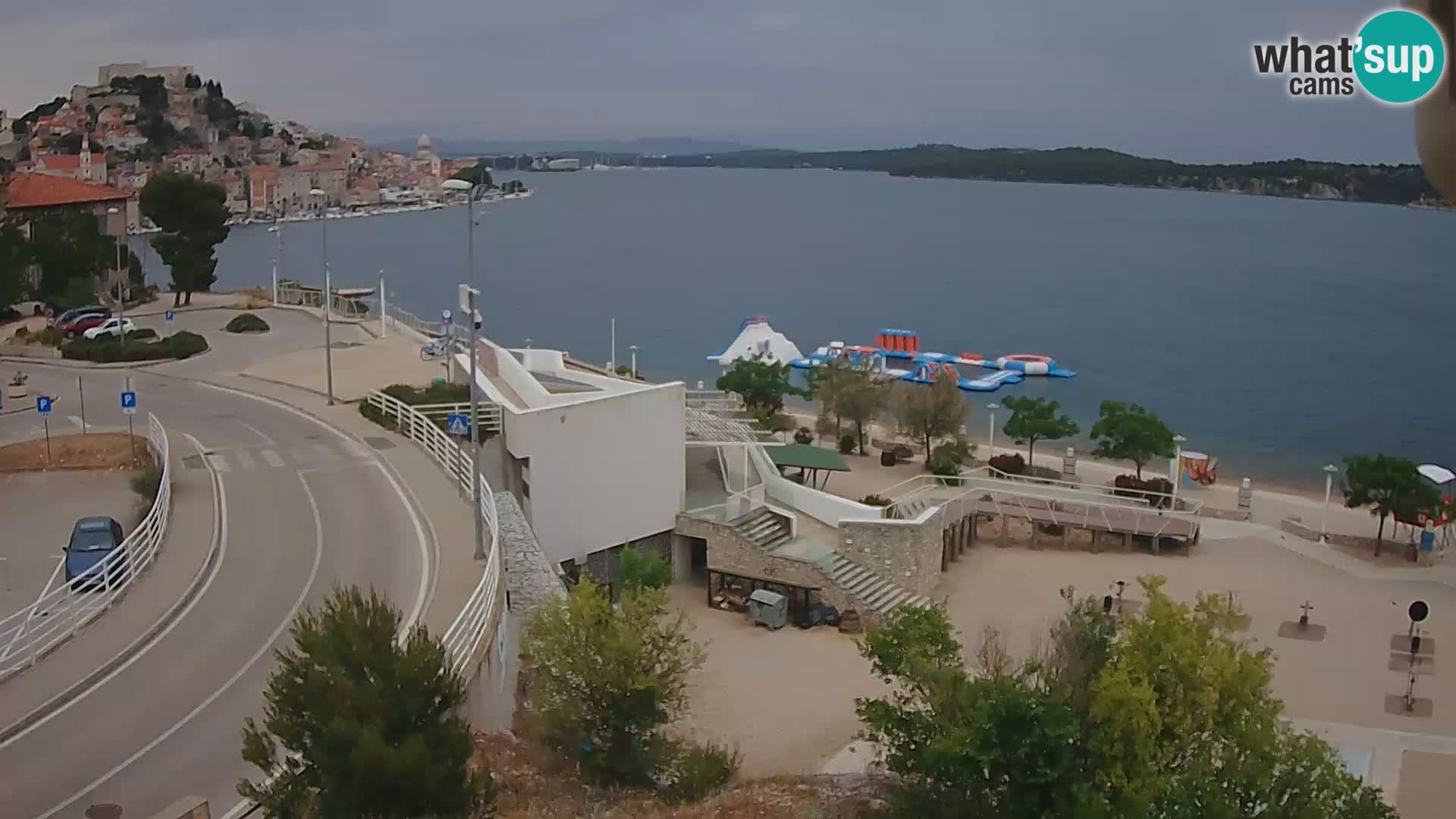 Webcam Šibenik Strand Banj