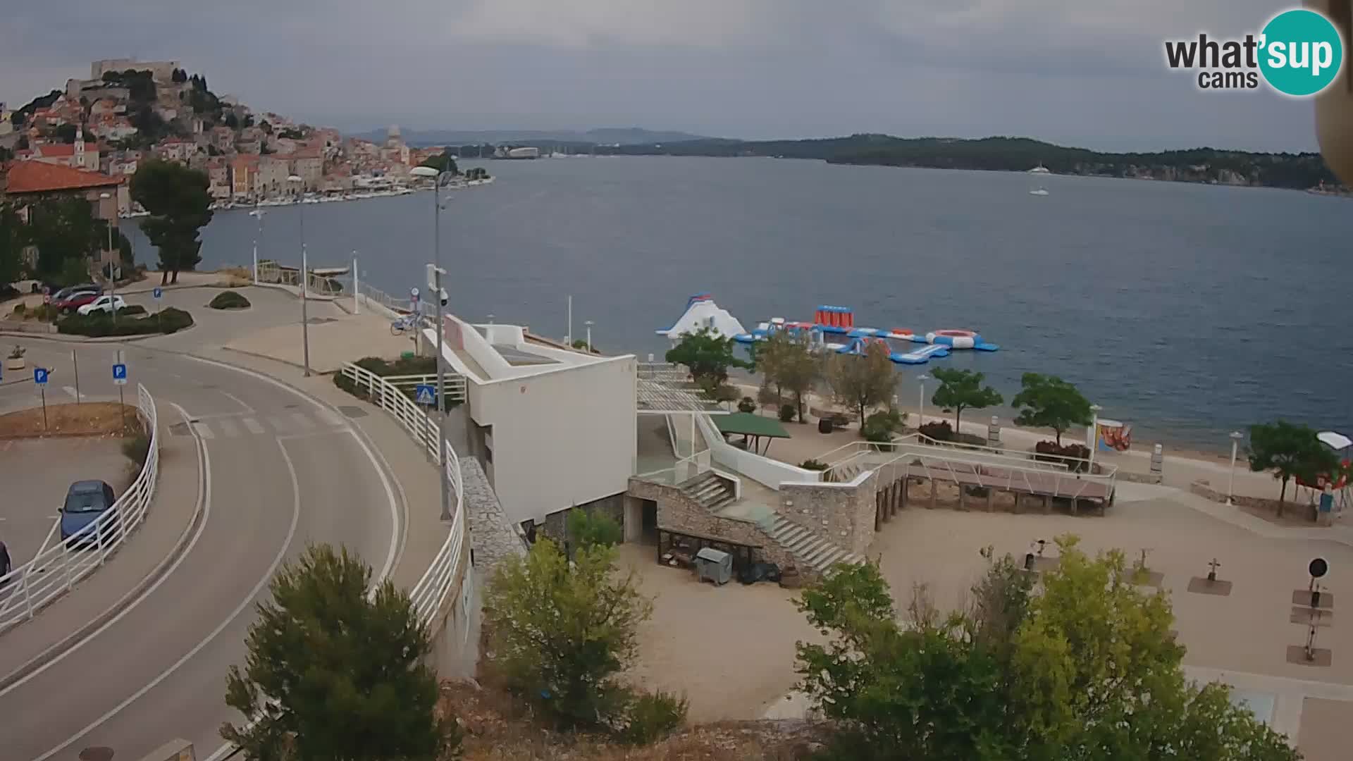 Web kamera Šibenik plaža Banj