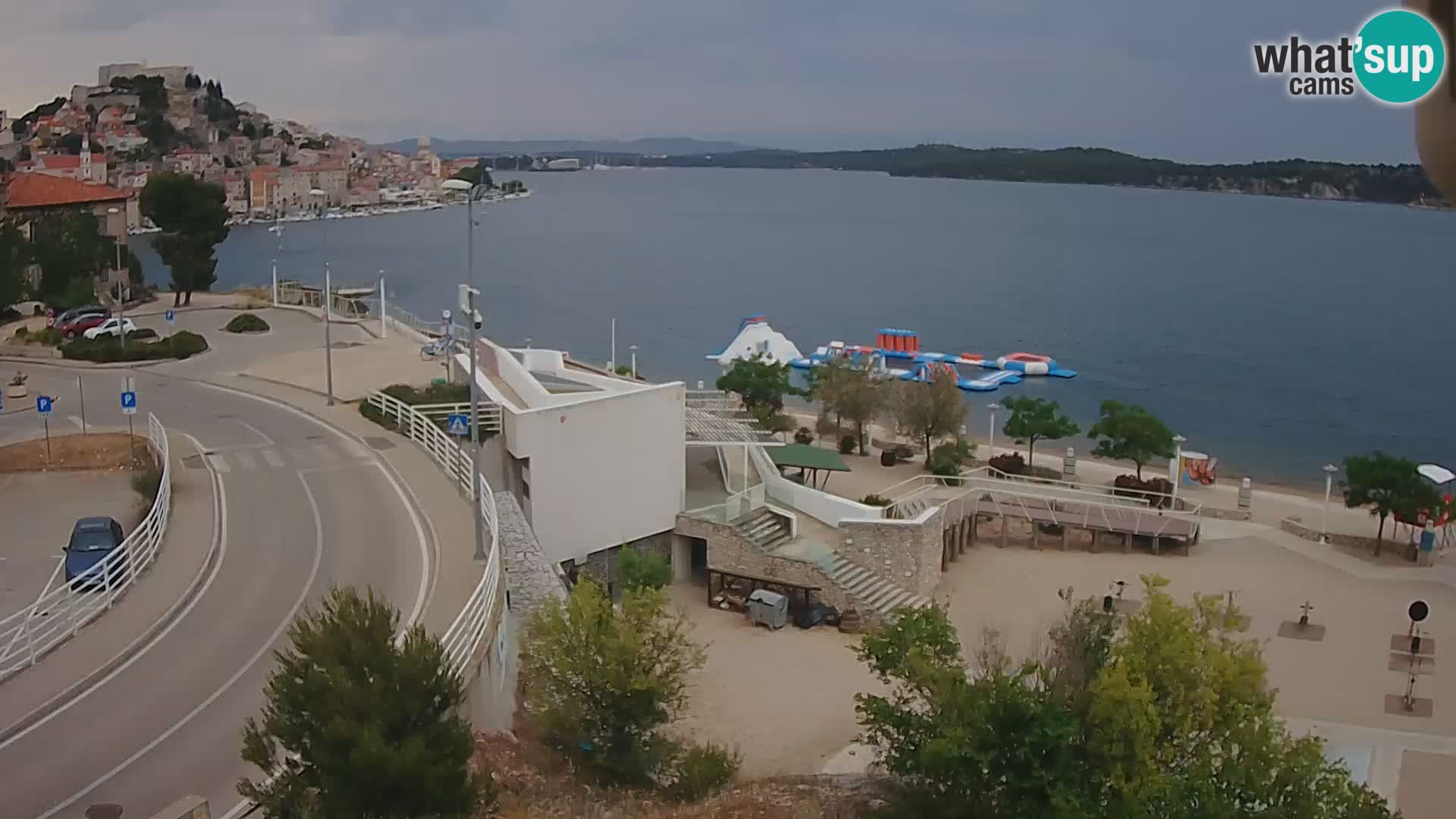 Web kamera Šibenik plaža Banj