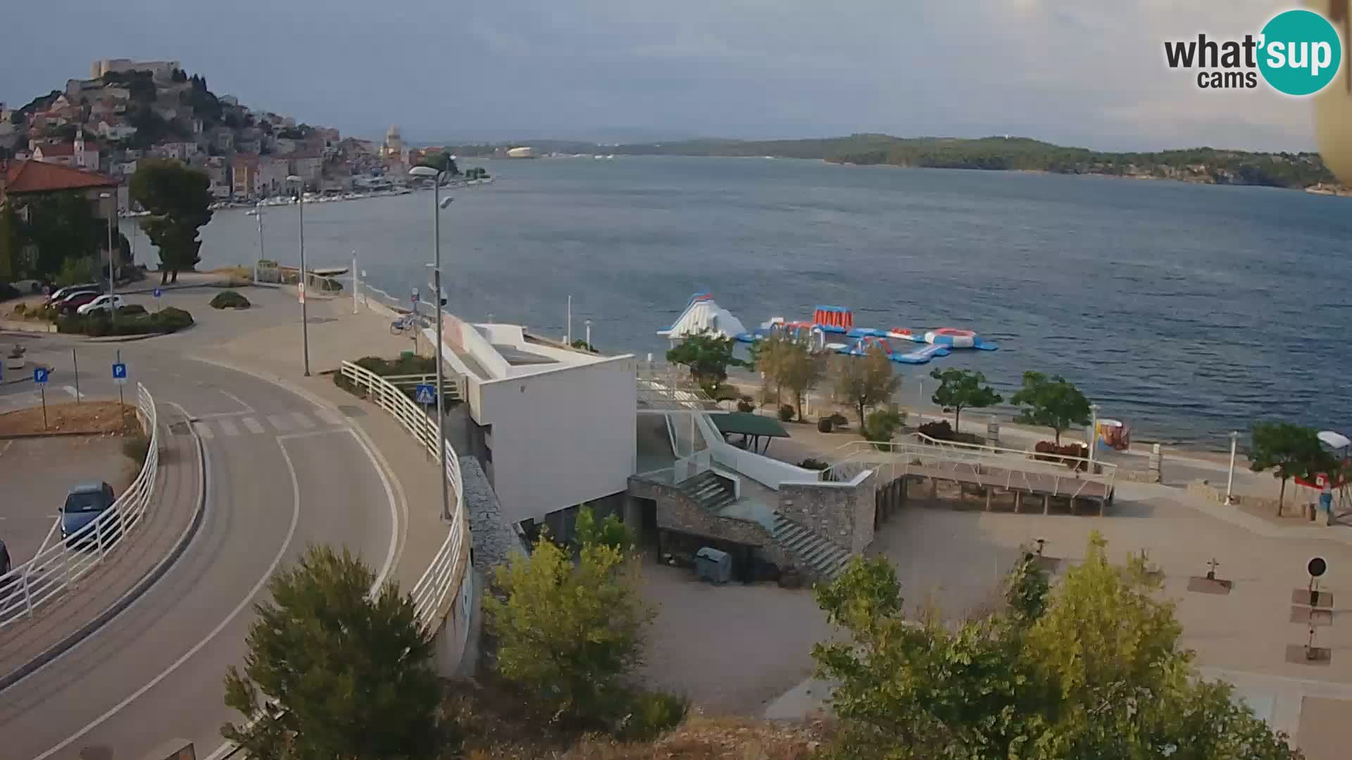 Šibenik webcam Beach Banj