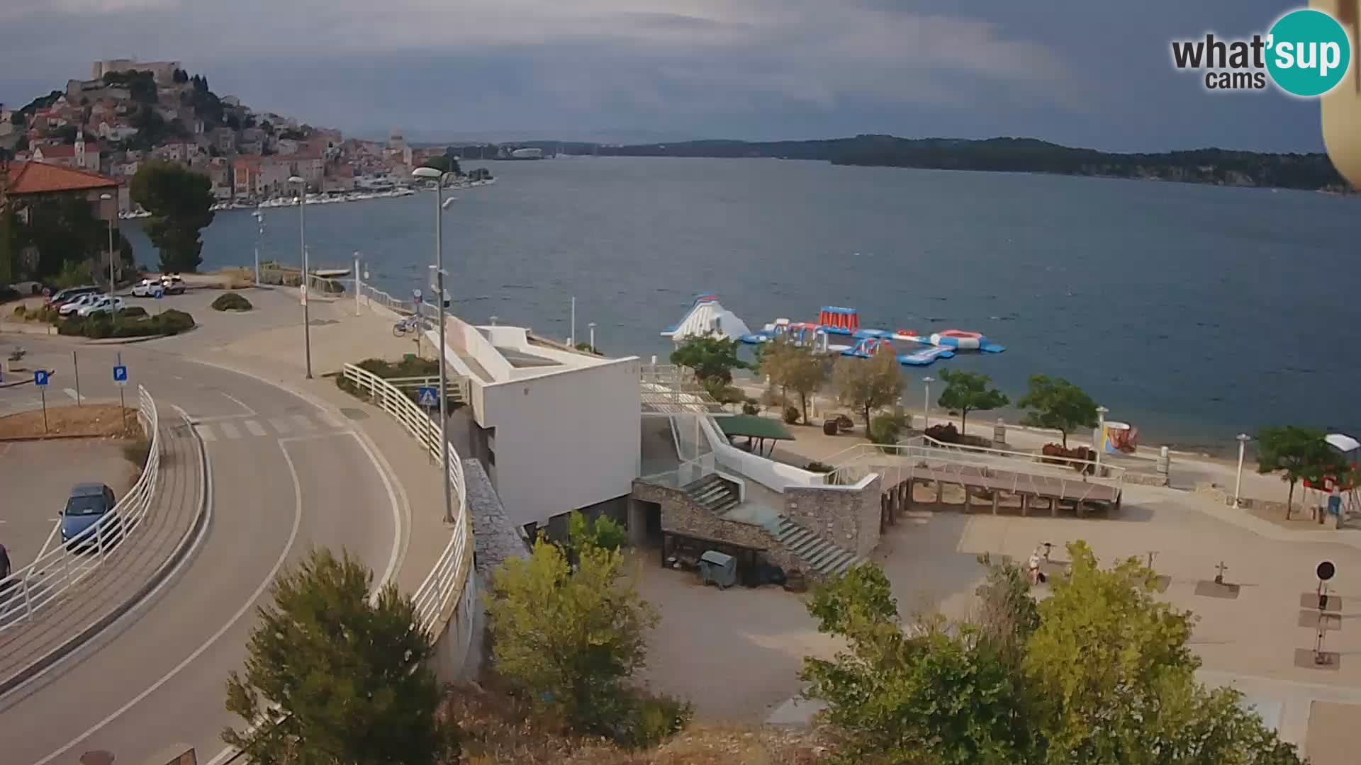 Šibenik webcam Beach Banj