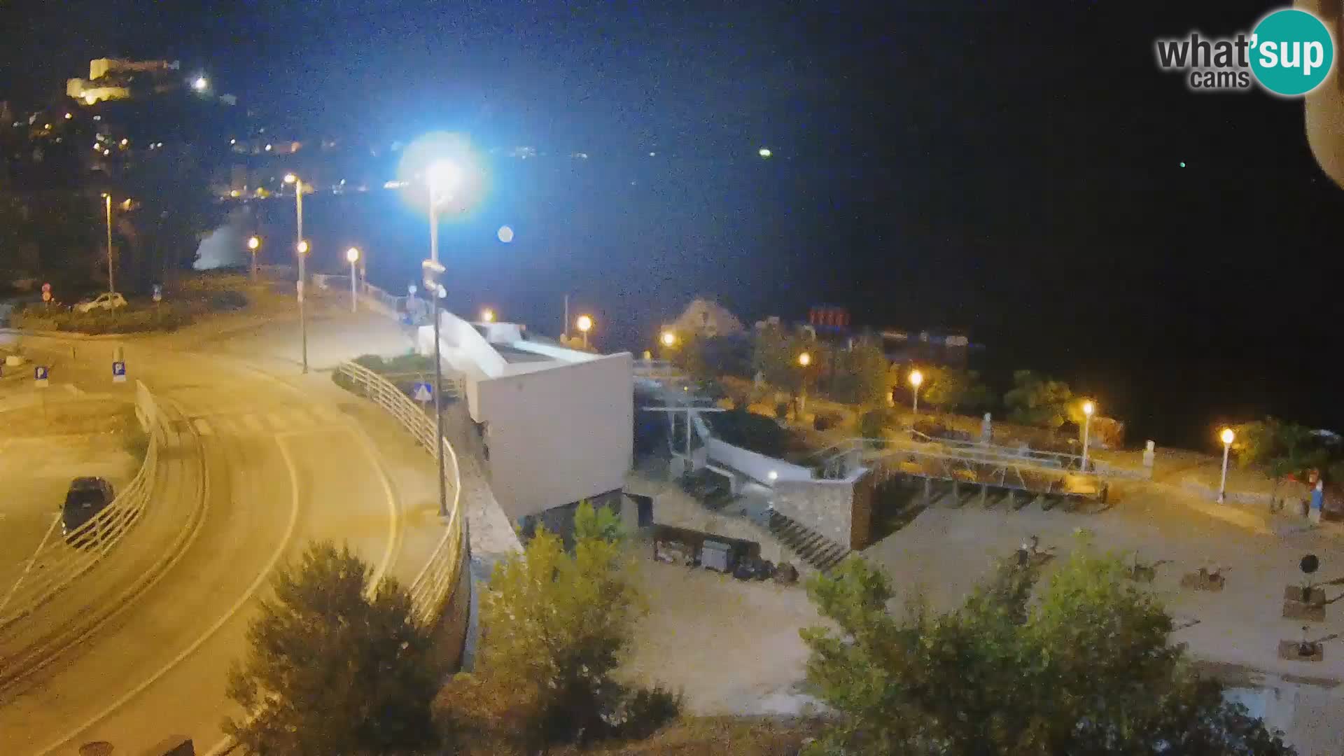 Šibenik webcam Beach Banj