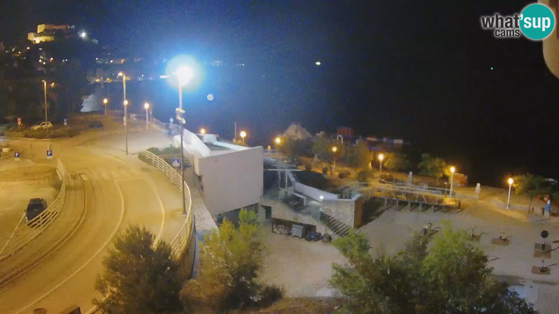 Šibenik webcam Beach Banj