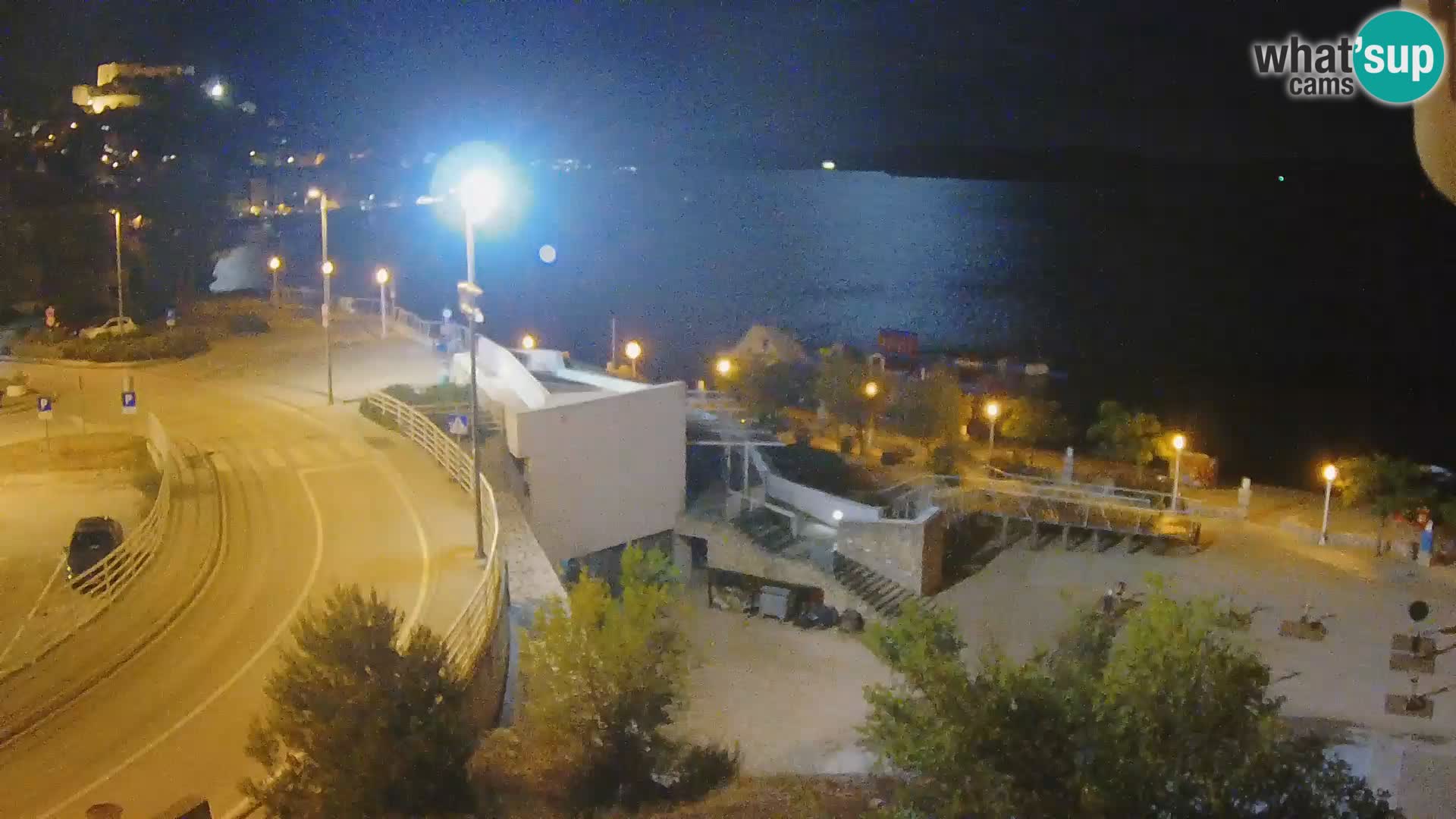 Šibenik webcam Beach Banj