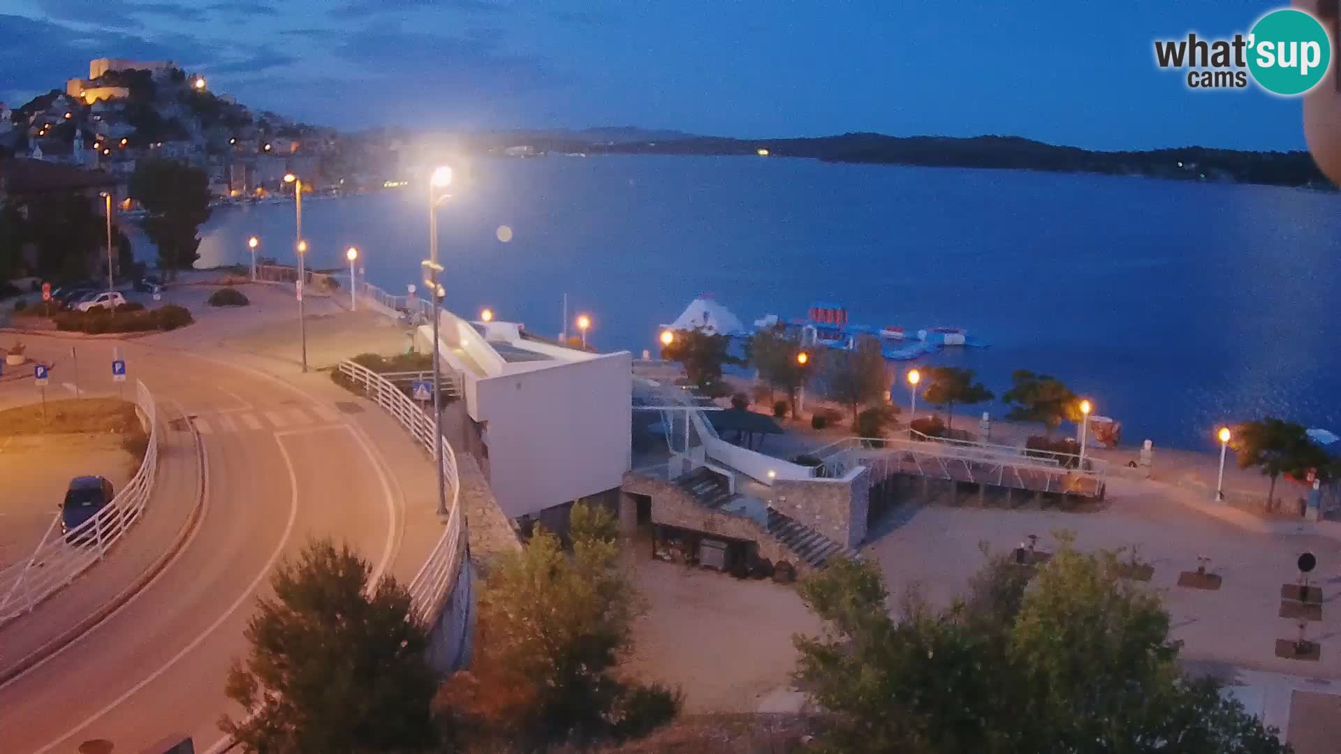 Live Cam Šibenik plage Banj