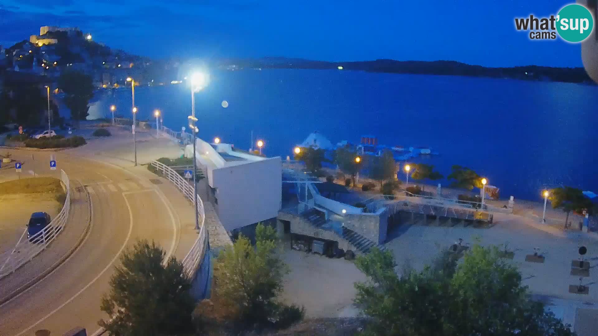 Webcam Šibenik Strand Banj