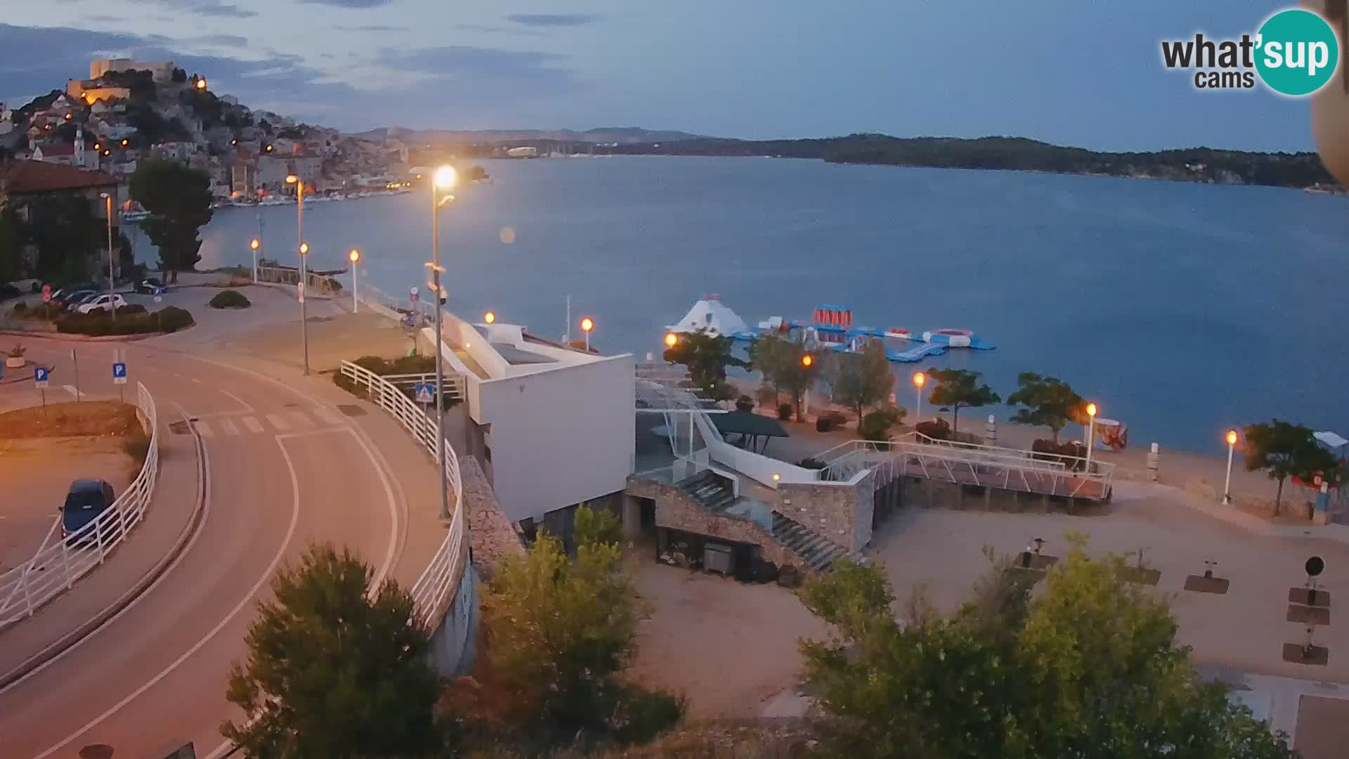 Kamera v živo Šibenik plaža Banj