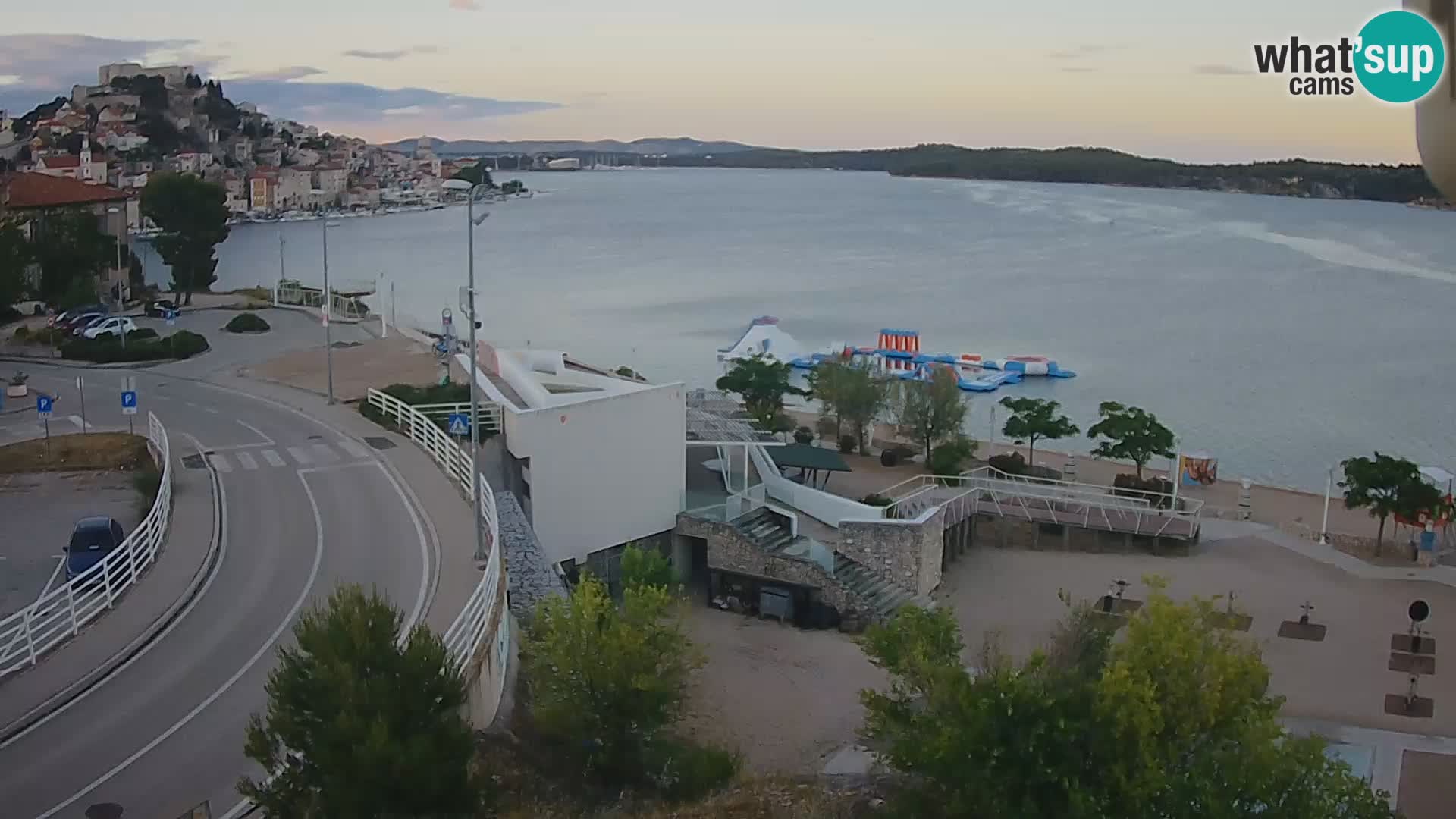 Livecam Sibenico spiaggia Banj